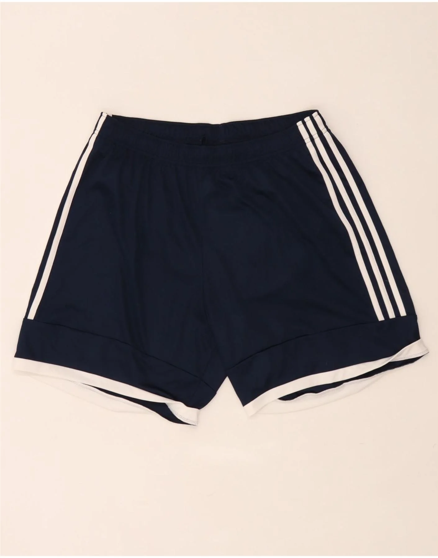 Adidas Mens Climalite Sport Shorts Large Navy Blue Polyester