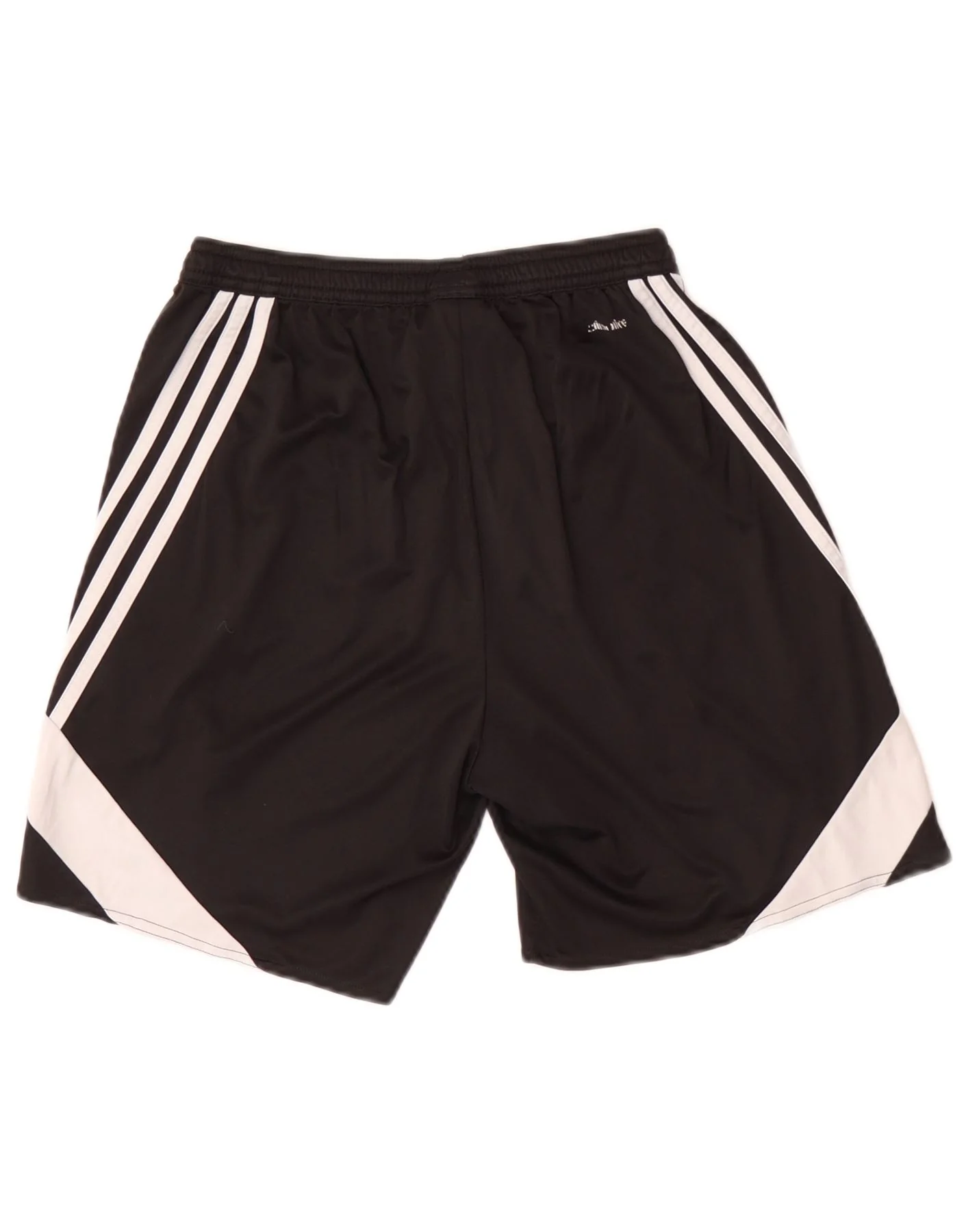Adidas Mens Climalite Sport Shorts Small Black Colourblock Polyester - Image 2