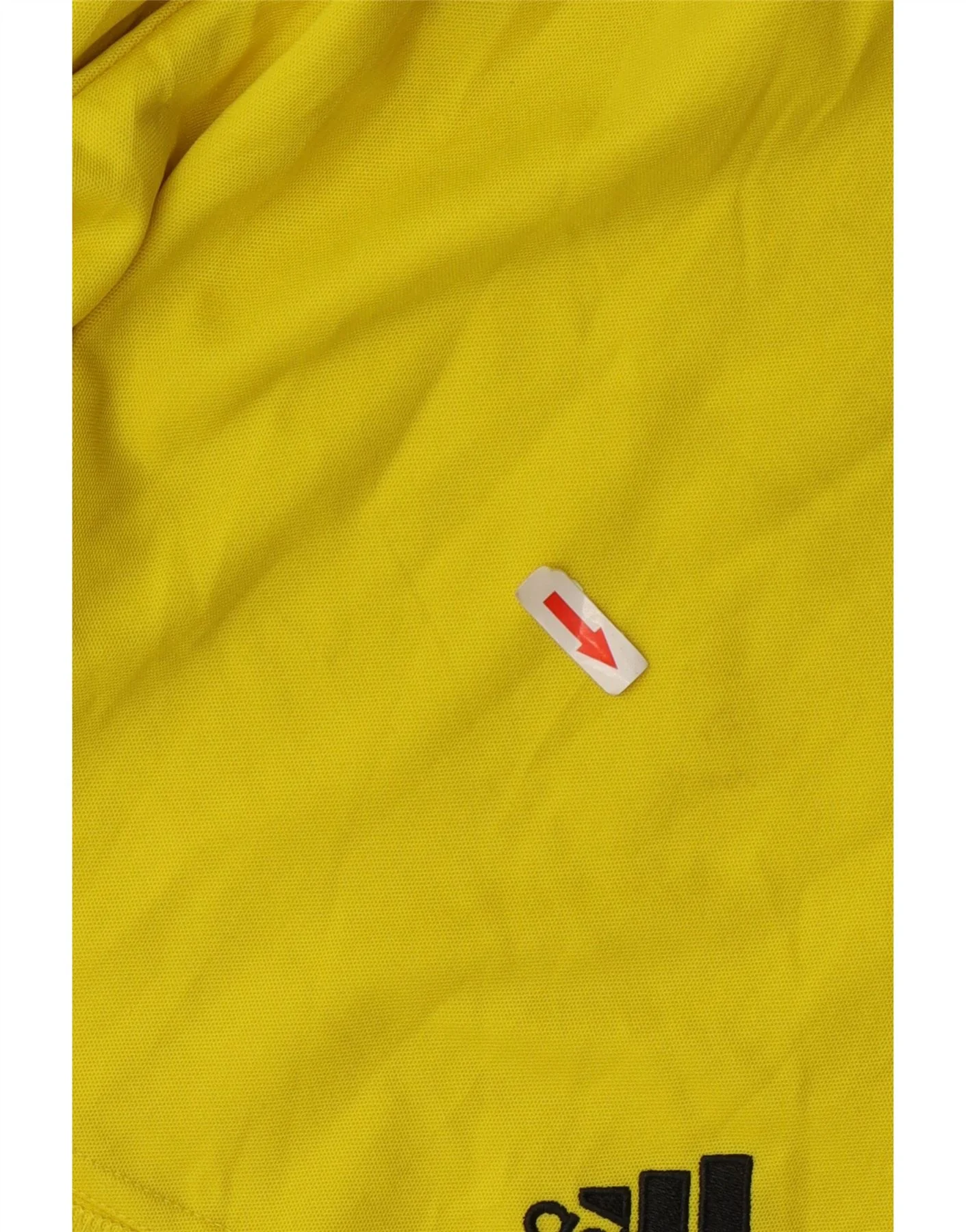 Adidas Mens Climalite Sport Shorts XL Yellow Polyester - Image 3