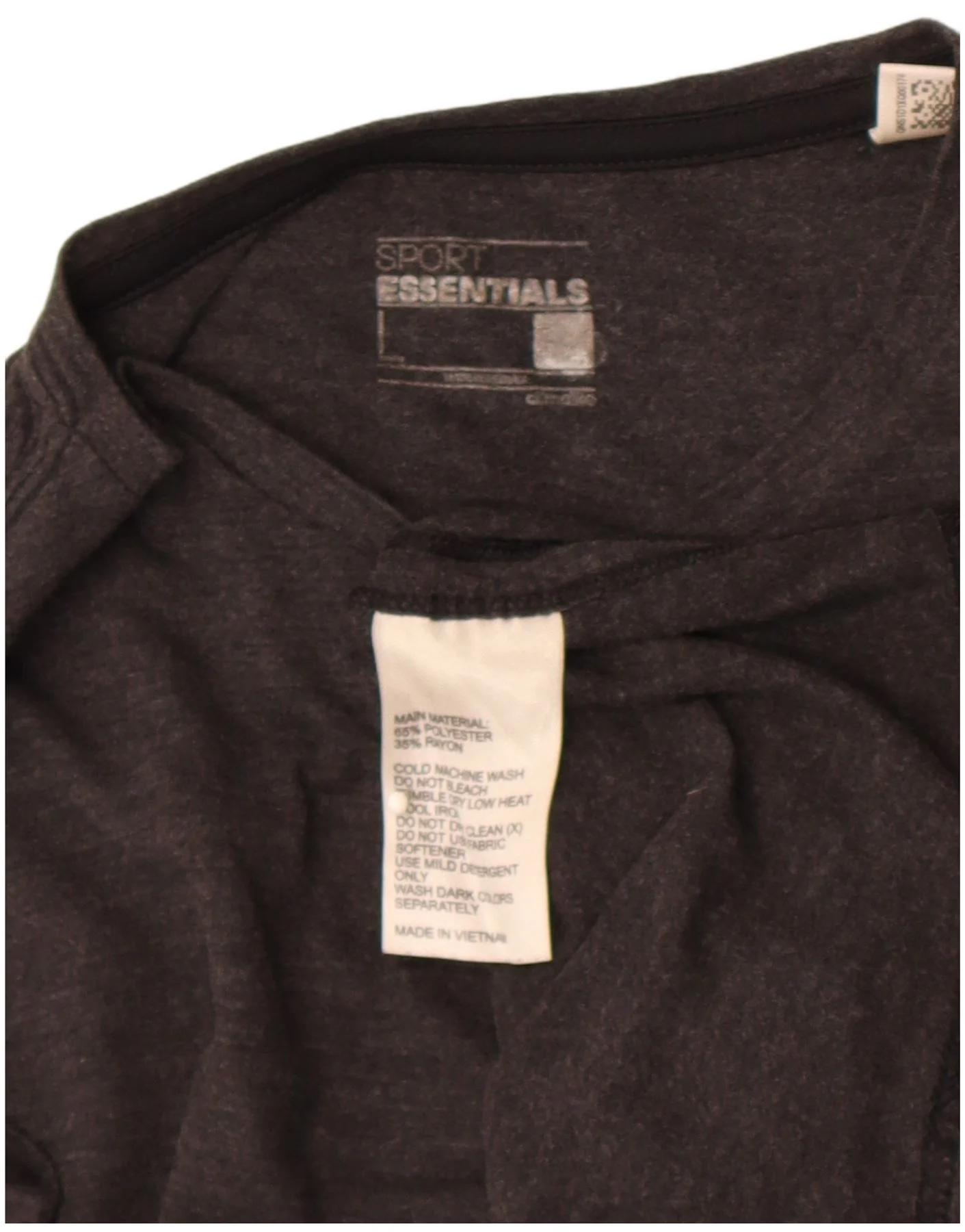 Adidas Mens Climalite T-Shirt Top Large Grey Polyester - Image 4