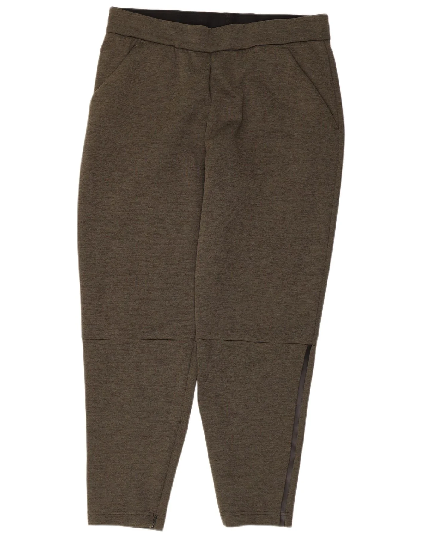 Adidas Mens Climalite Tracksuit Trousers Large Khaki Flecked