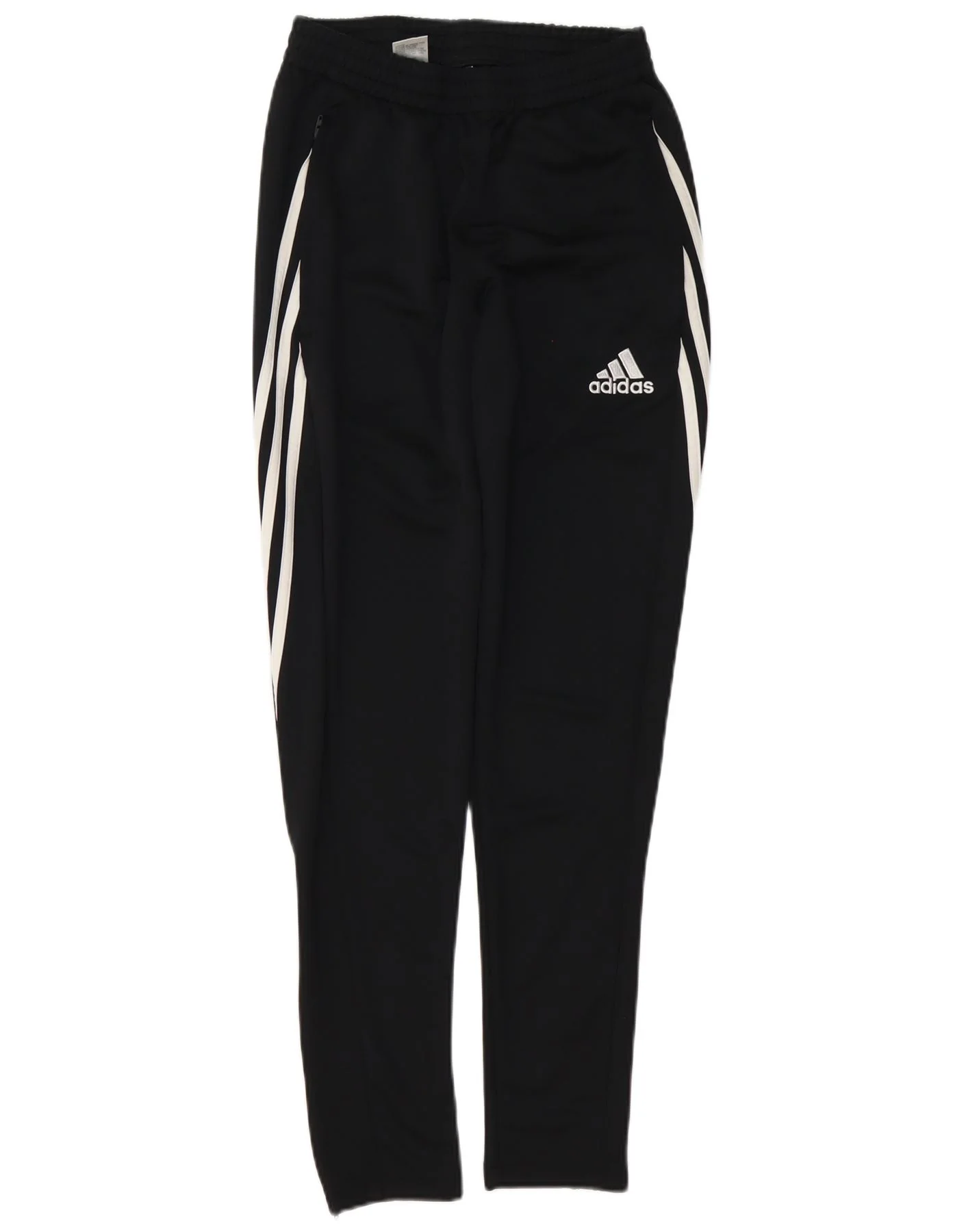 Adidas Mens Climalite Tracksuit Trousers Small Black Polyester