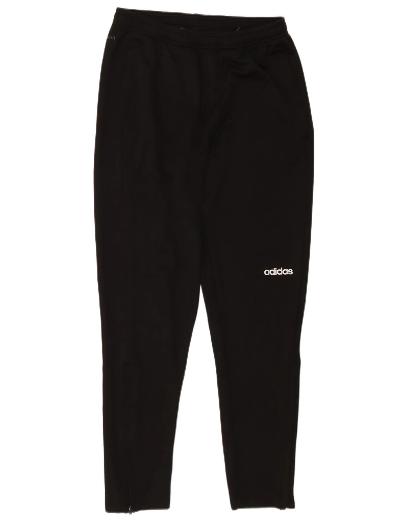 Adidas Mens Climalite Tracksuit Trousers UK 40/42 Medium Black Polyester