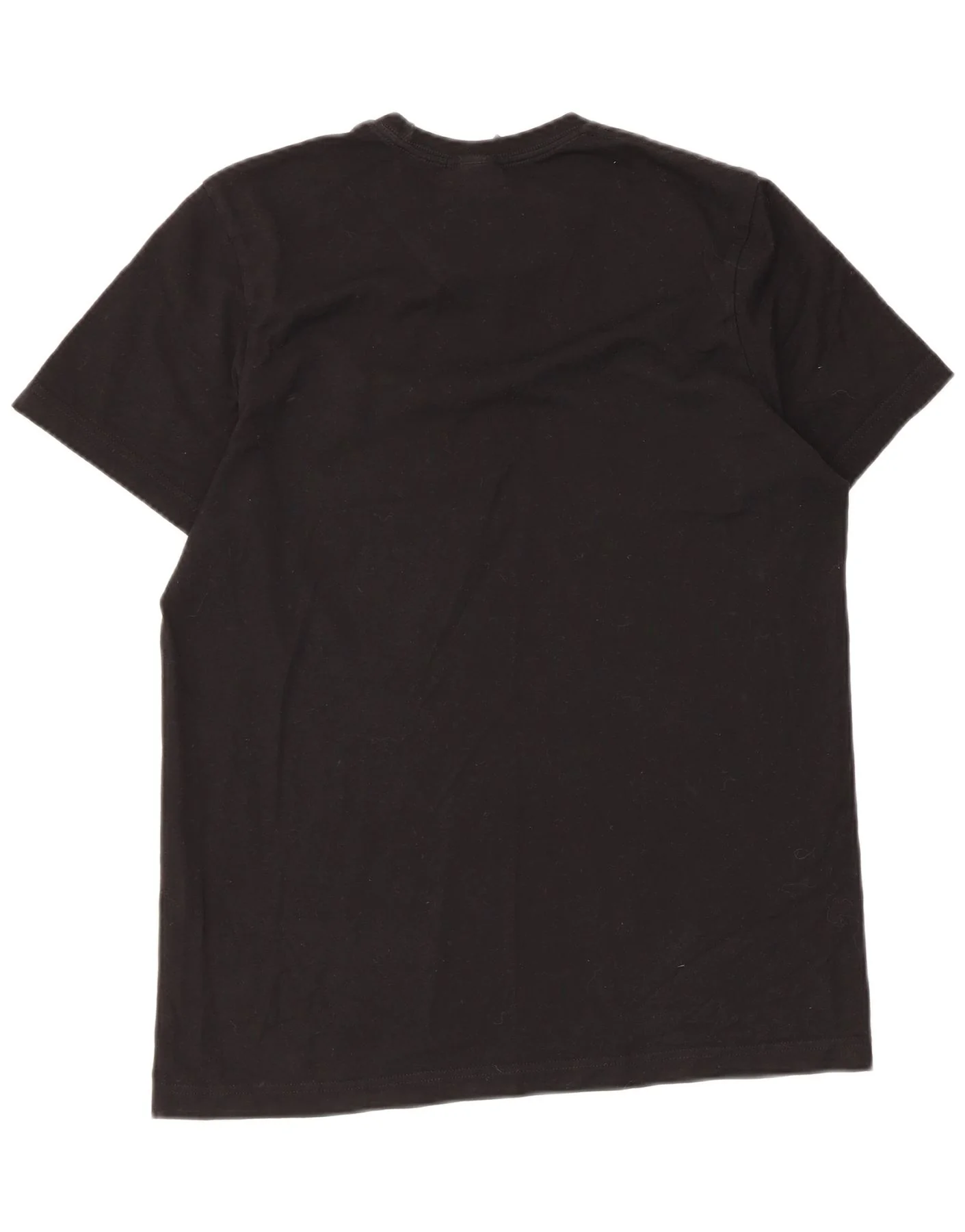 Adidas Mens Graphic T-Shirt Top Small Black Cotton - Image 2