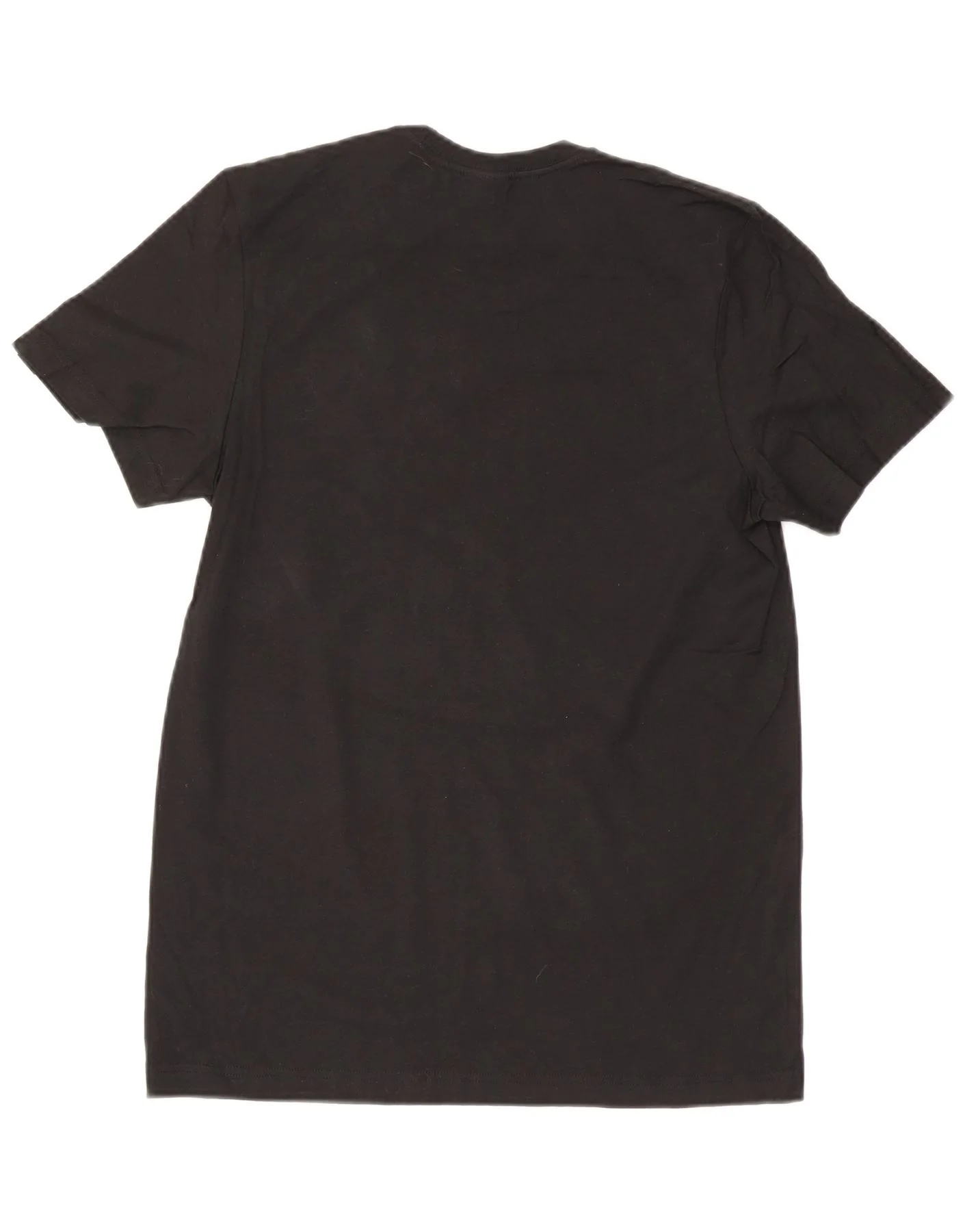 Adidas Mens Graphic T-Shirt Top Small Black Cotton - Image 2