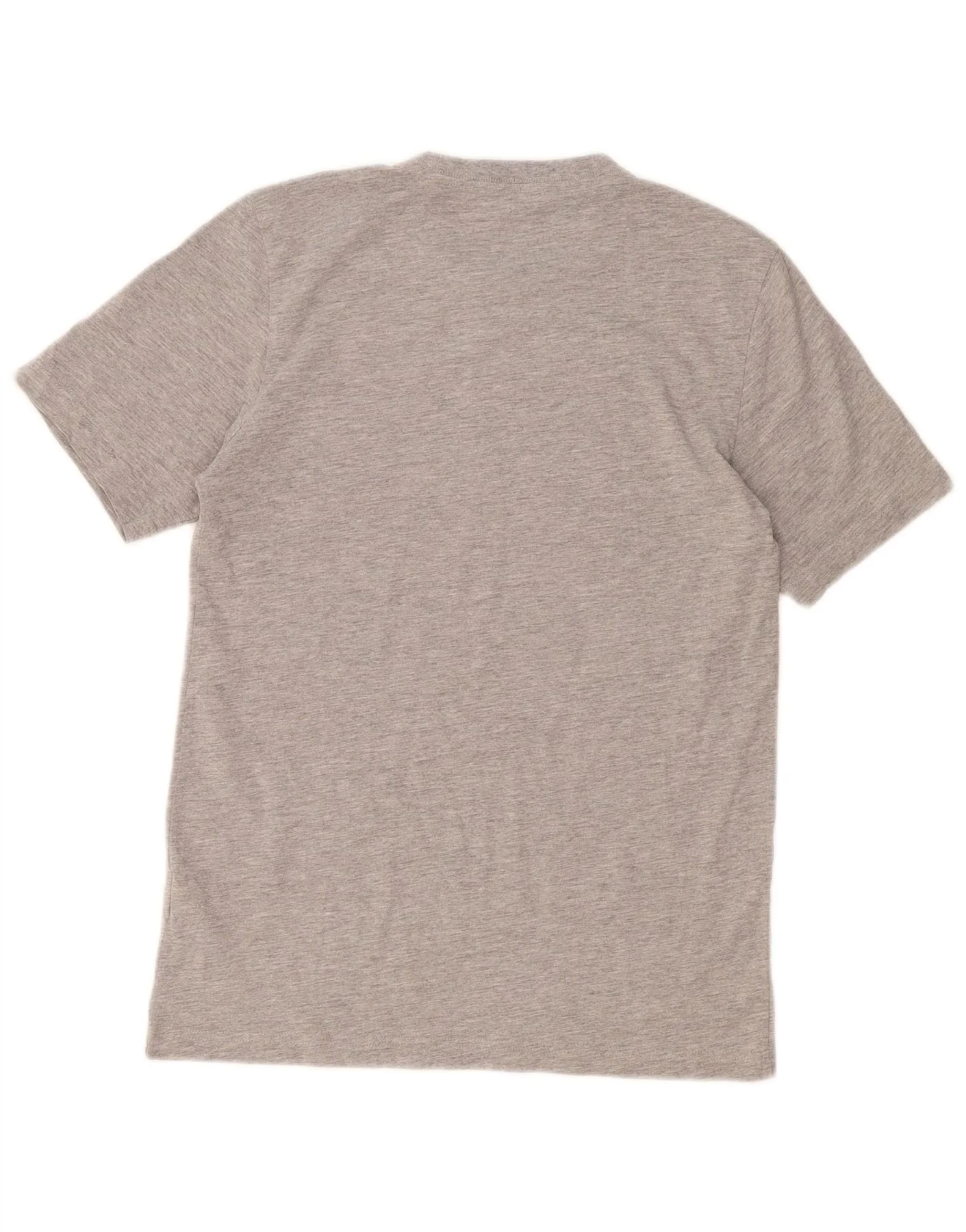 Adidas Mens Graphic T-Shirt Top Small Grey Cotton - Image 2