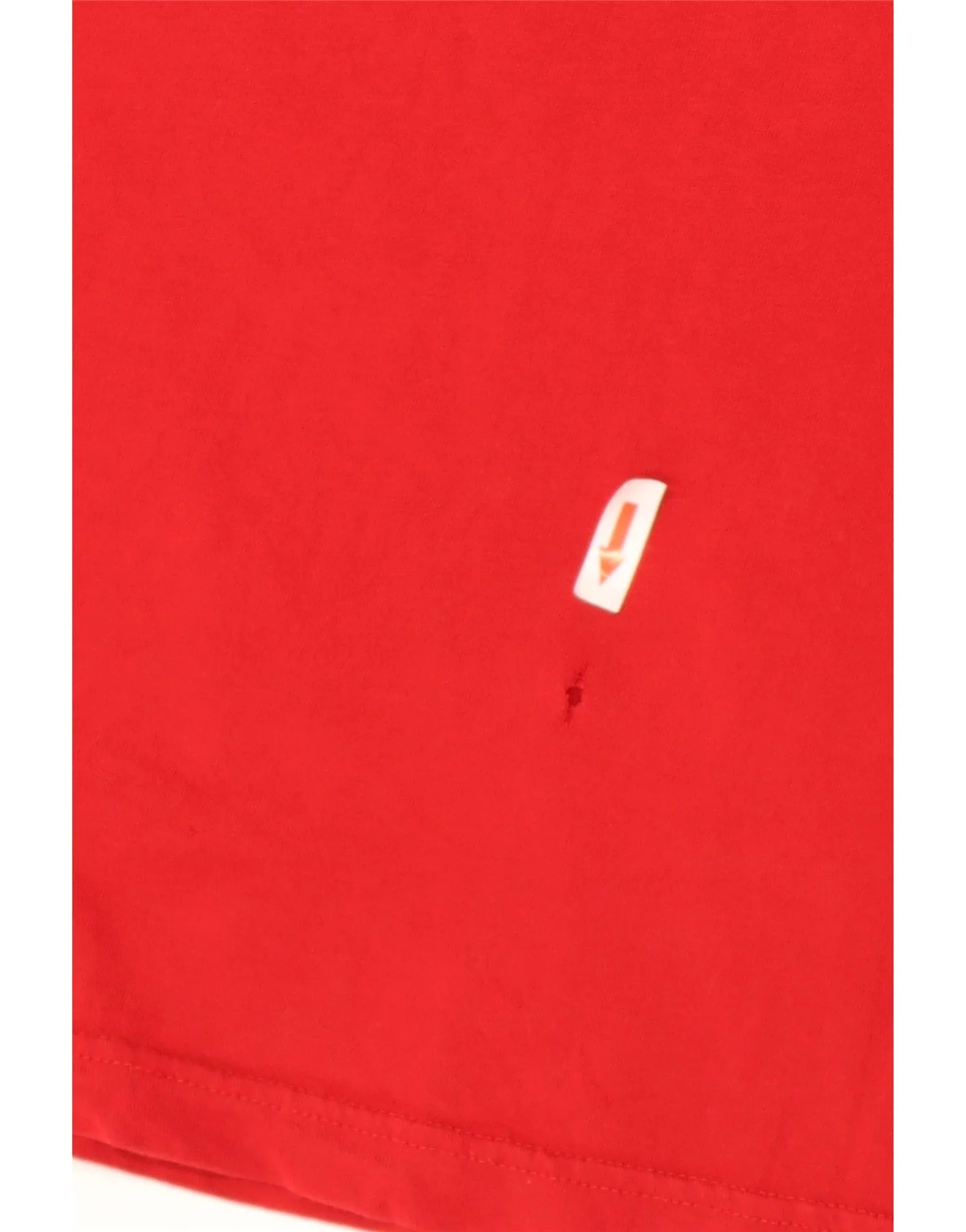 Adidas Mens Graphic T-Shirt Top Small Red Cotton - Image 3