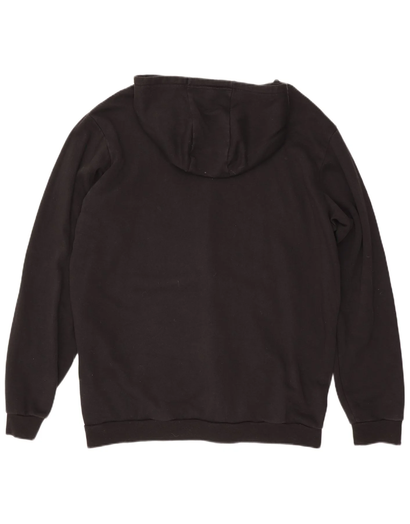 Adidas Mens Hoodie Jumper 2XL Black Cotton - Image 2