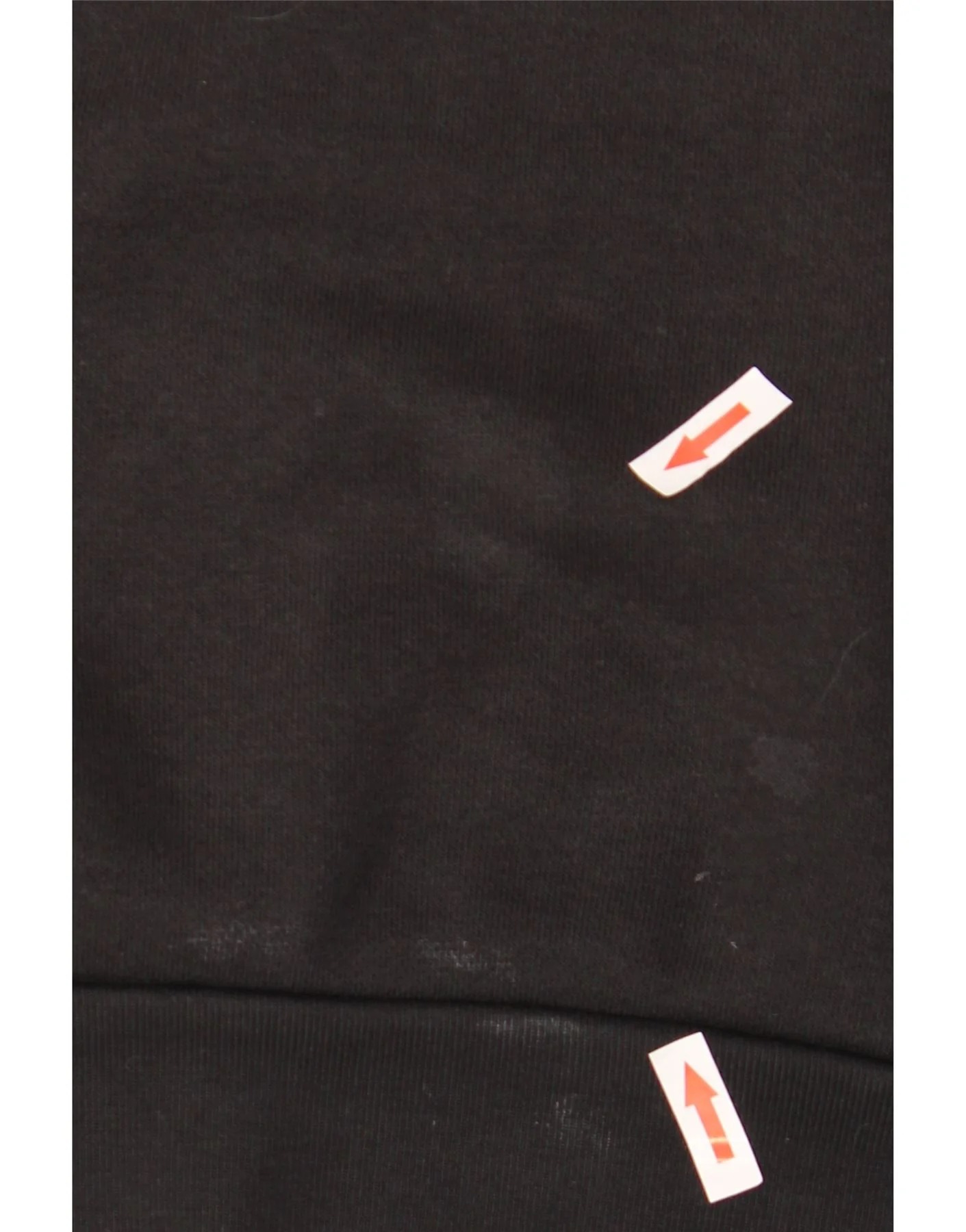 Adidas Mens Hoodie Jumper Large Black Cotton - Image 3