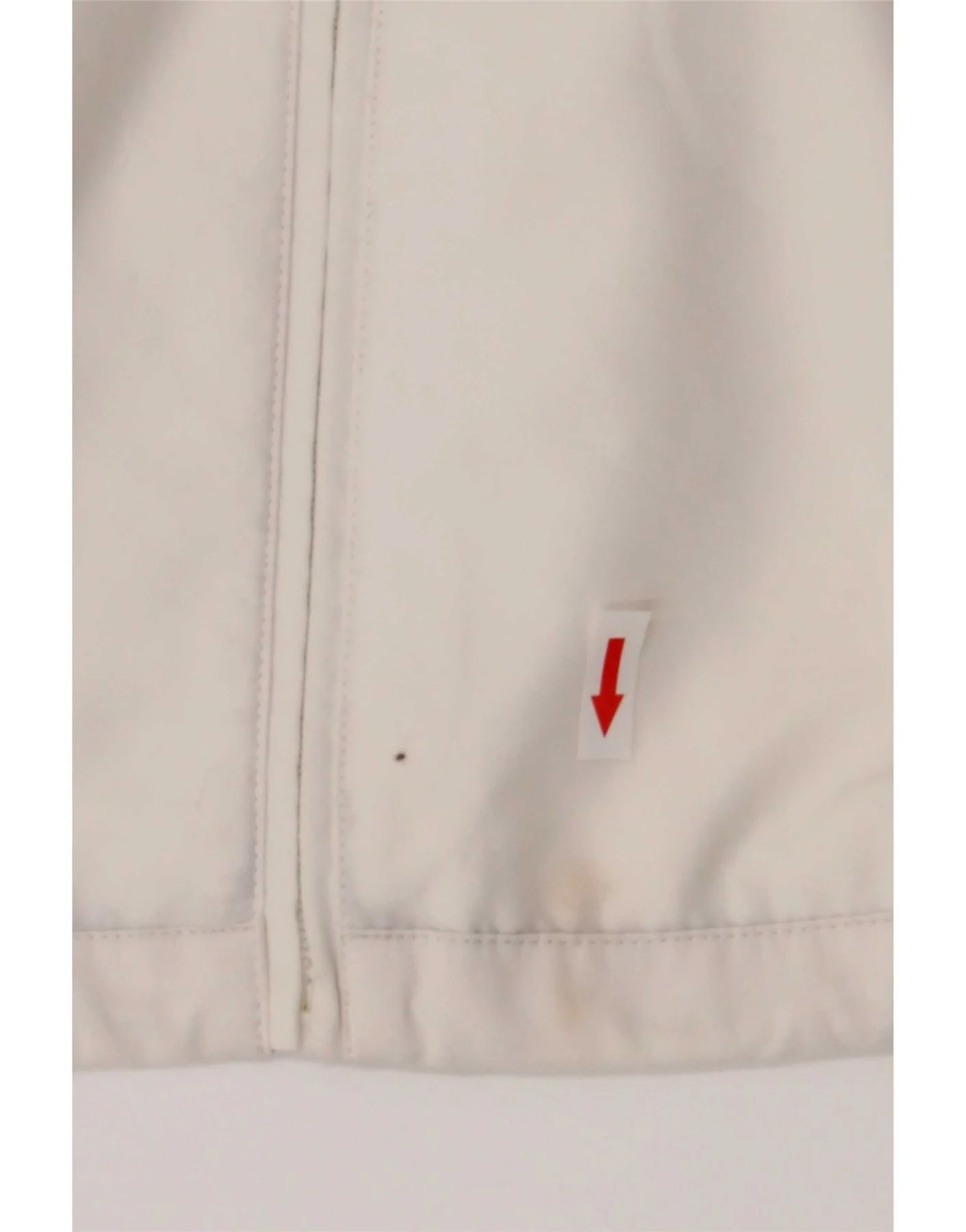 Adidas Mens Real Madrid Hooded Tracksuit Top Jacket UK 40/42 Medium White - Image 3