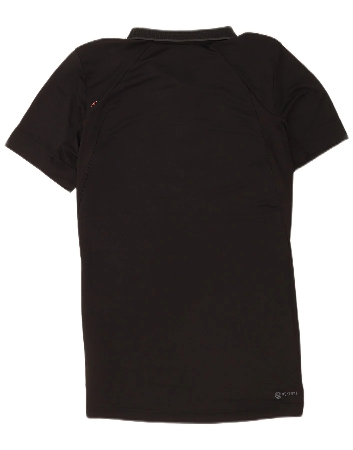 Adidas Mens Regular Fit Polo Shirt Medium Black Polyester - Image 2