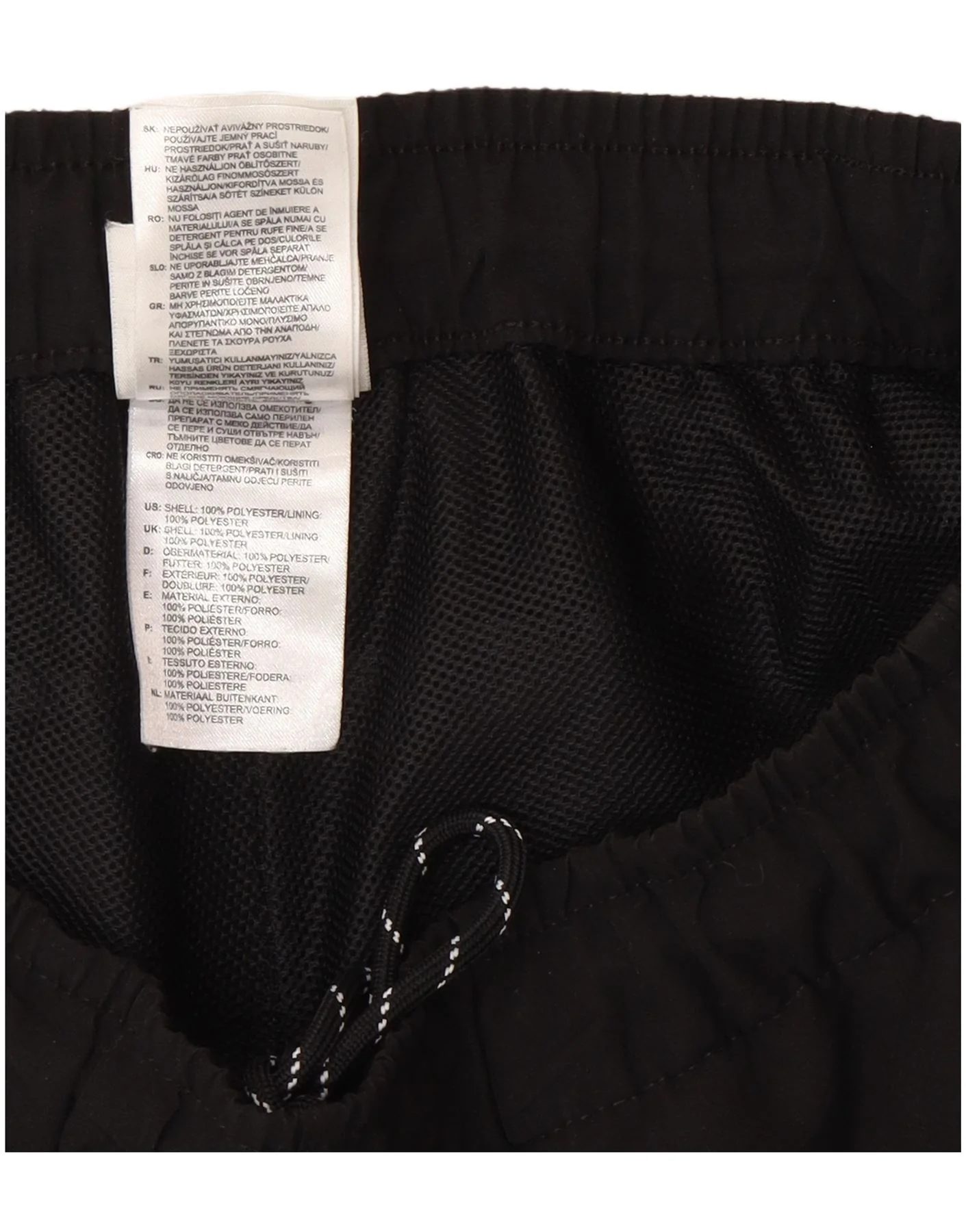 Adidas Mens Regular Fit Sport Shorts Medium Black Polyester Sports - Image 3