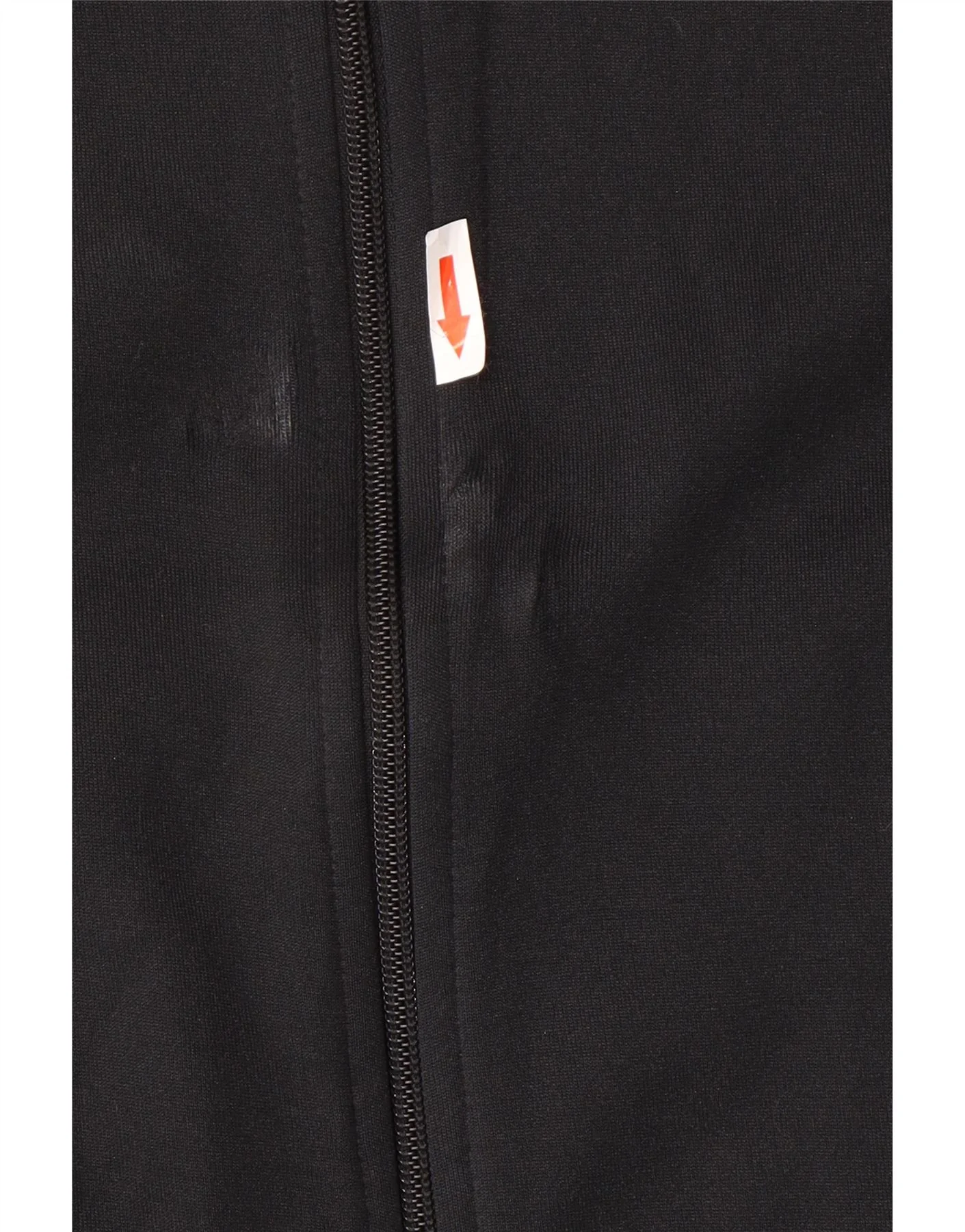 Adidas Mens Regular Fit Tracksuit Top Jacket Small Black Polyester - Image 4