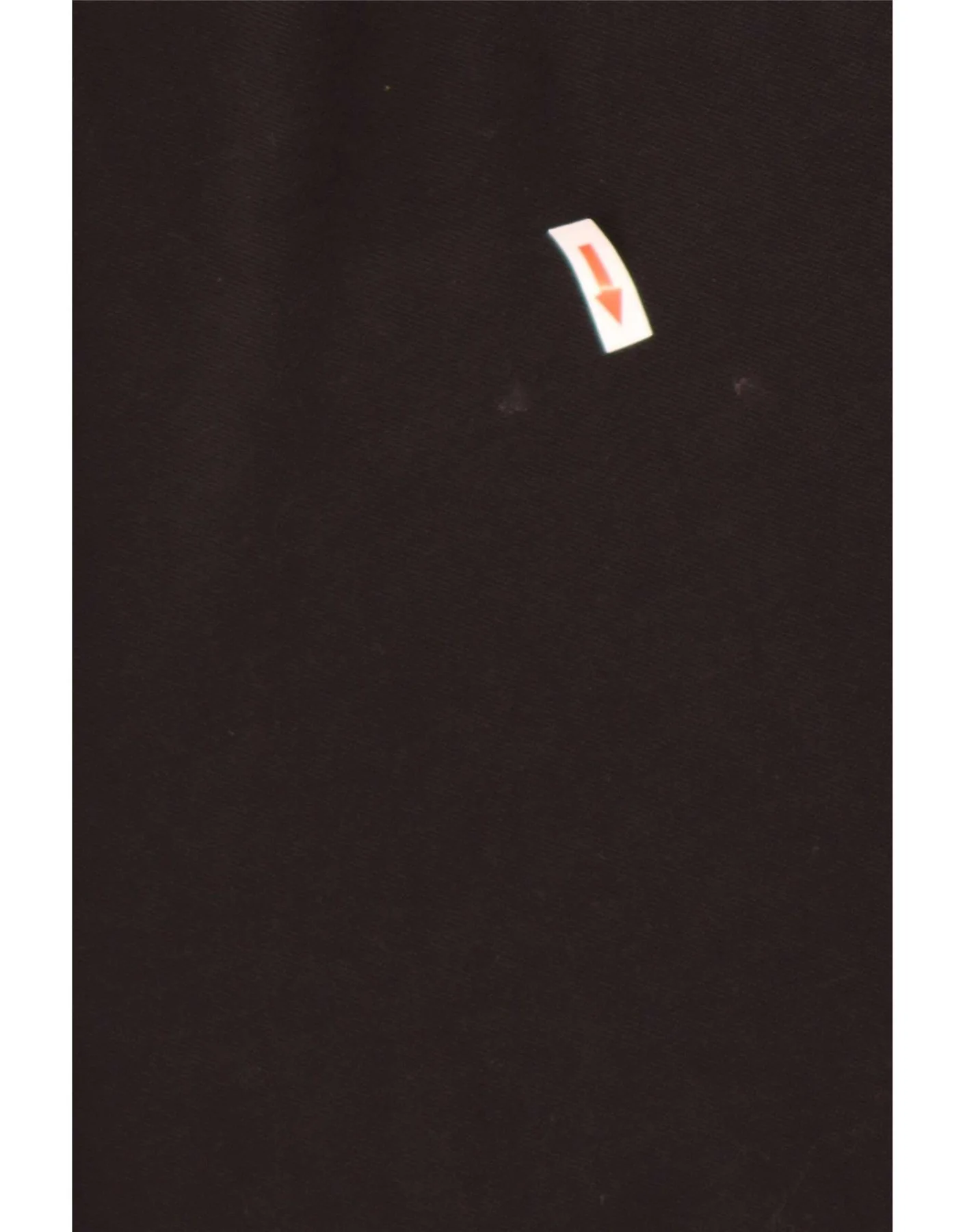 Adidas Mens Short Sleeve Regular Polo Shirt Large Black Cotton - Image 3