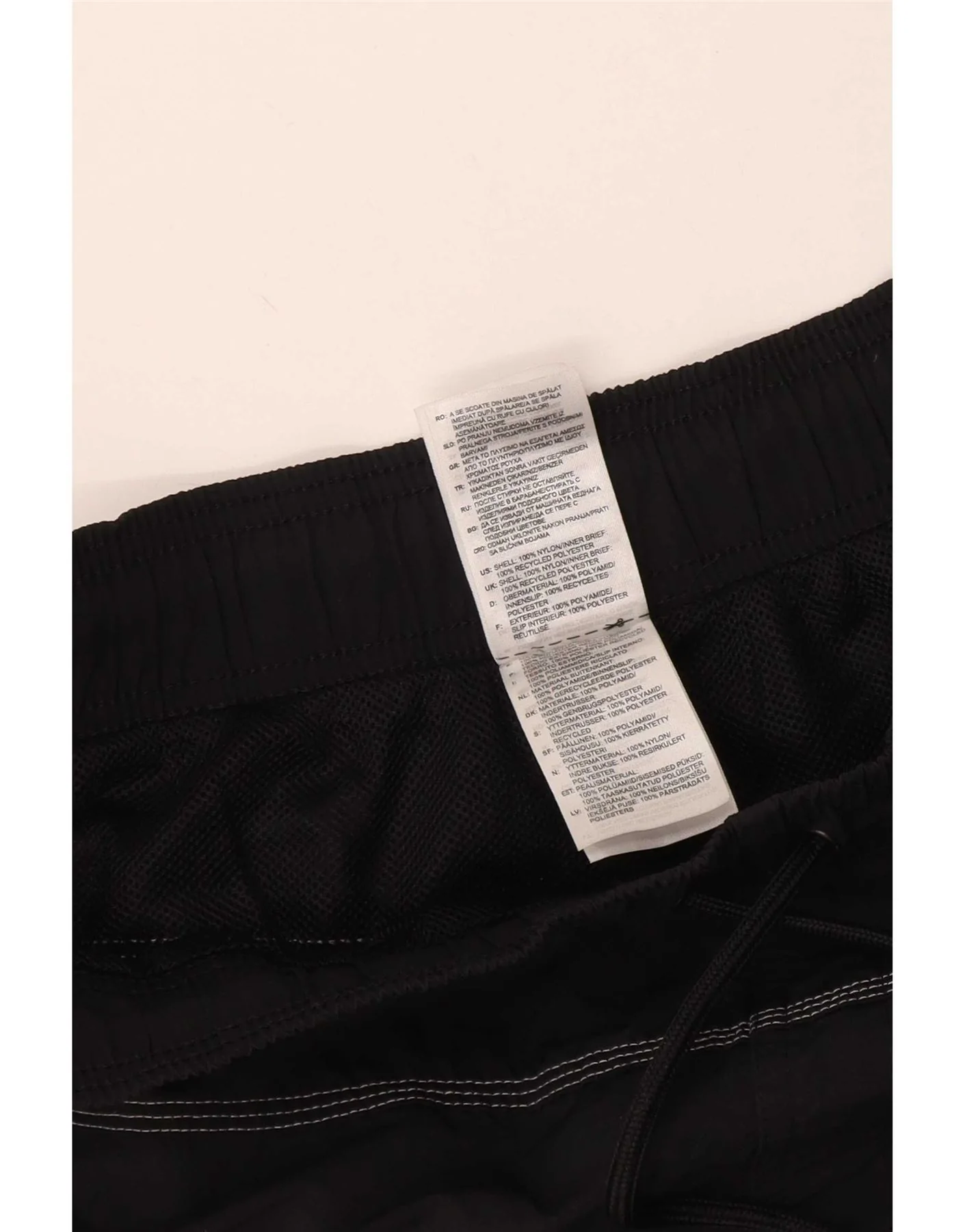 Adidas Mens Sport Shorts Large Black Polyester - Image 4