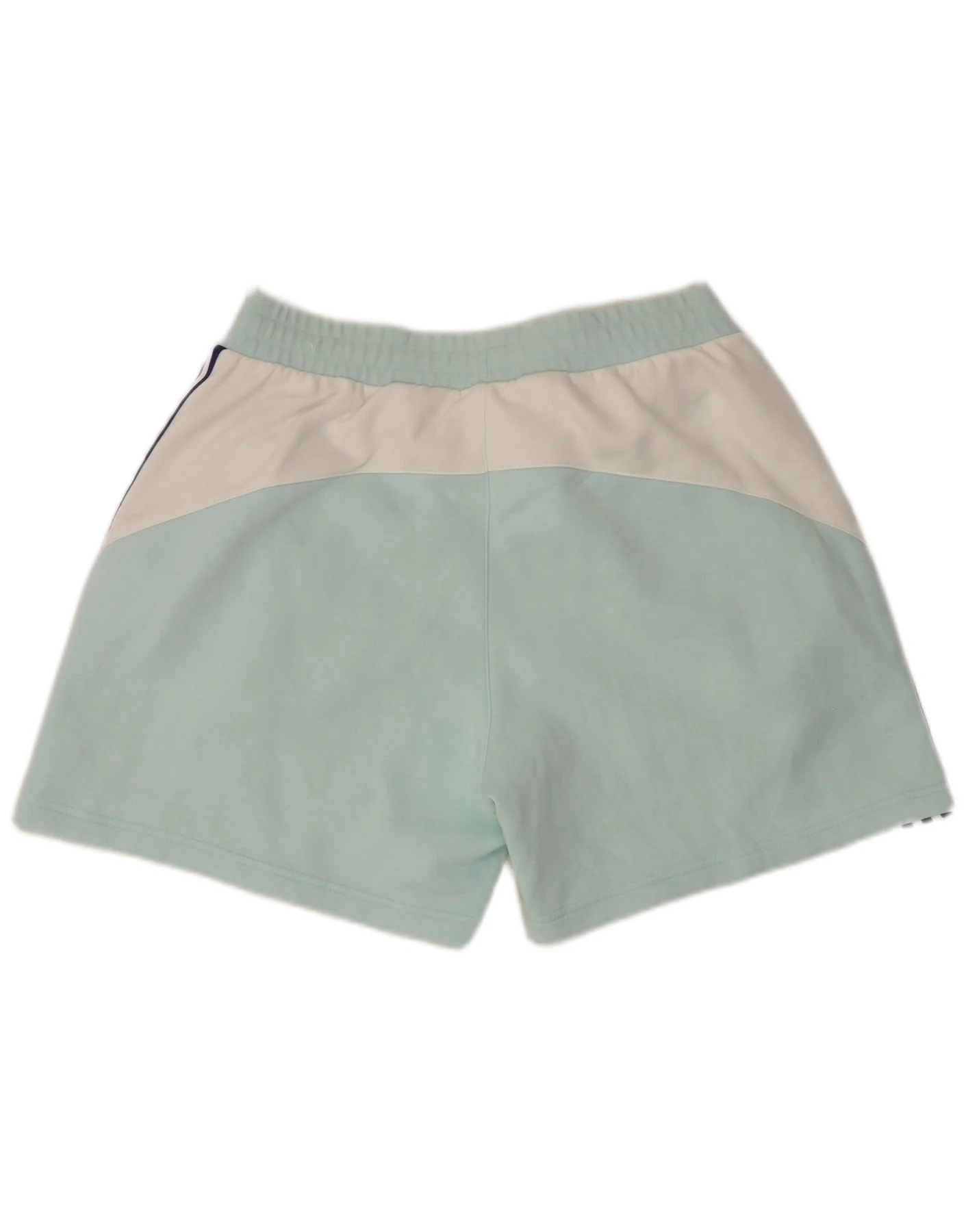 Adidas Mens Sport Shorts Large Turquoise Colourblock Cotton - Image 2