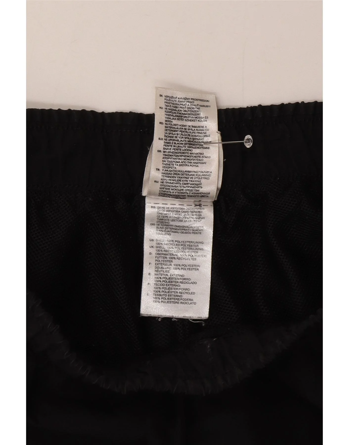 Adidas Mens Sport Shorts Medium Black Polyester - Image 3