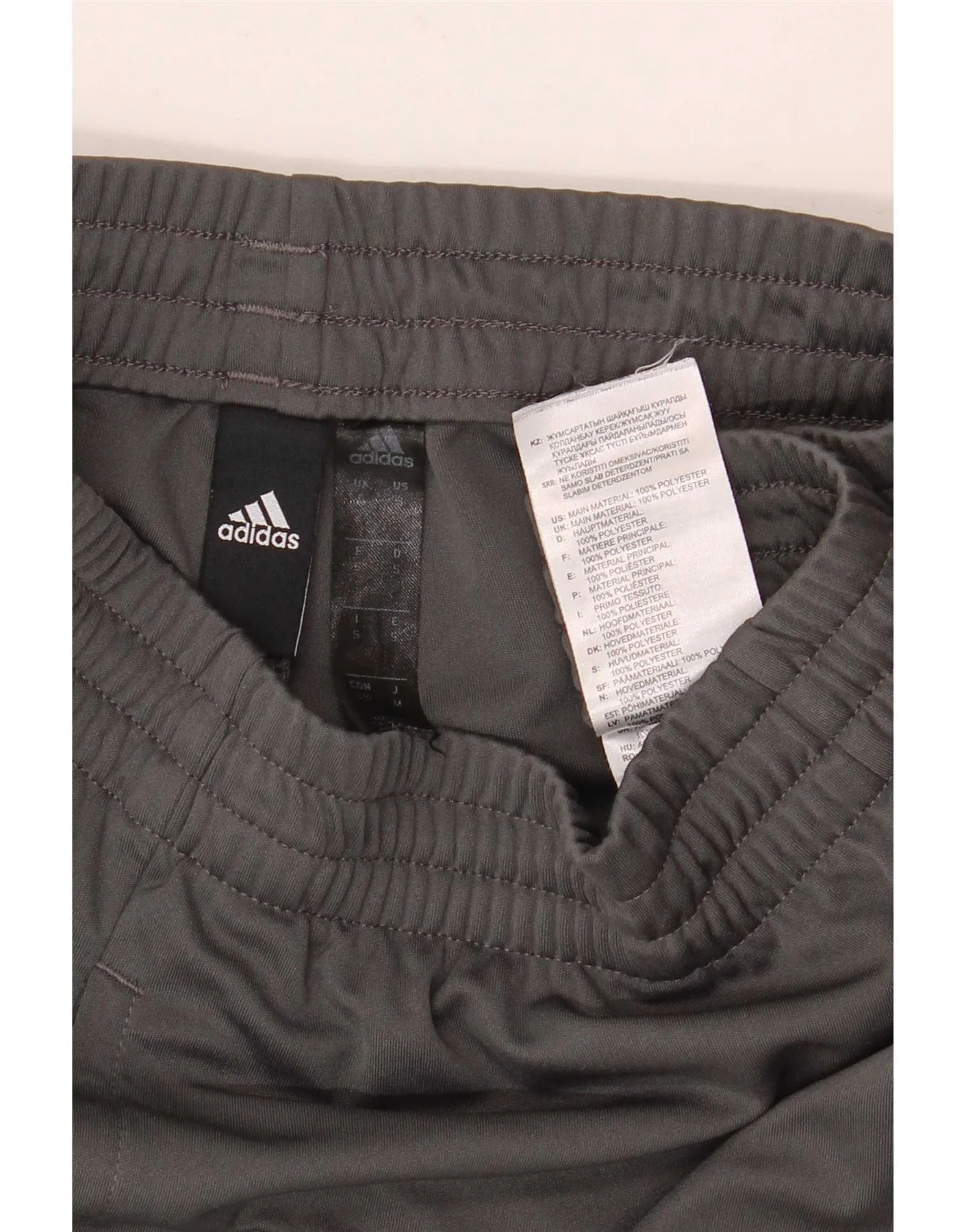 Adidas Mens Sport Shorts Small Black Polyester - Image 3