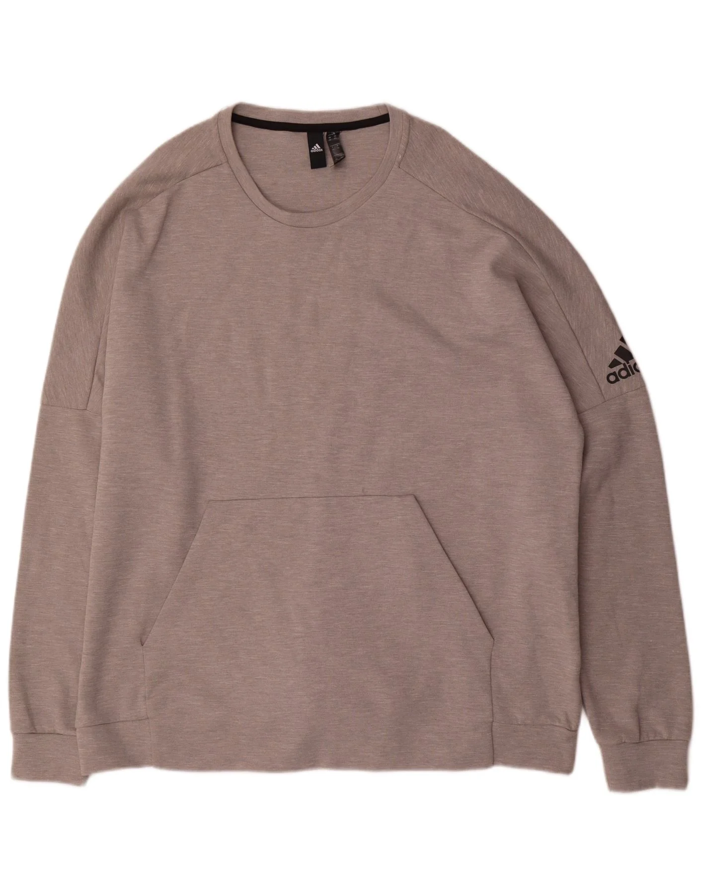 Adidas Mens Sweatshirt Jumper 2XL Grey