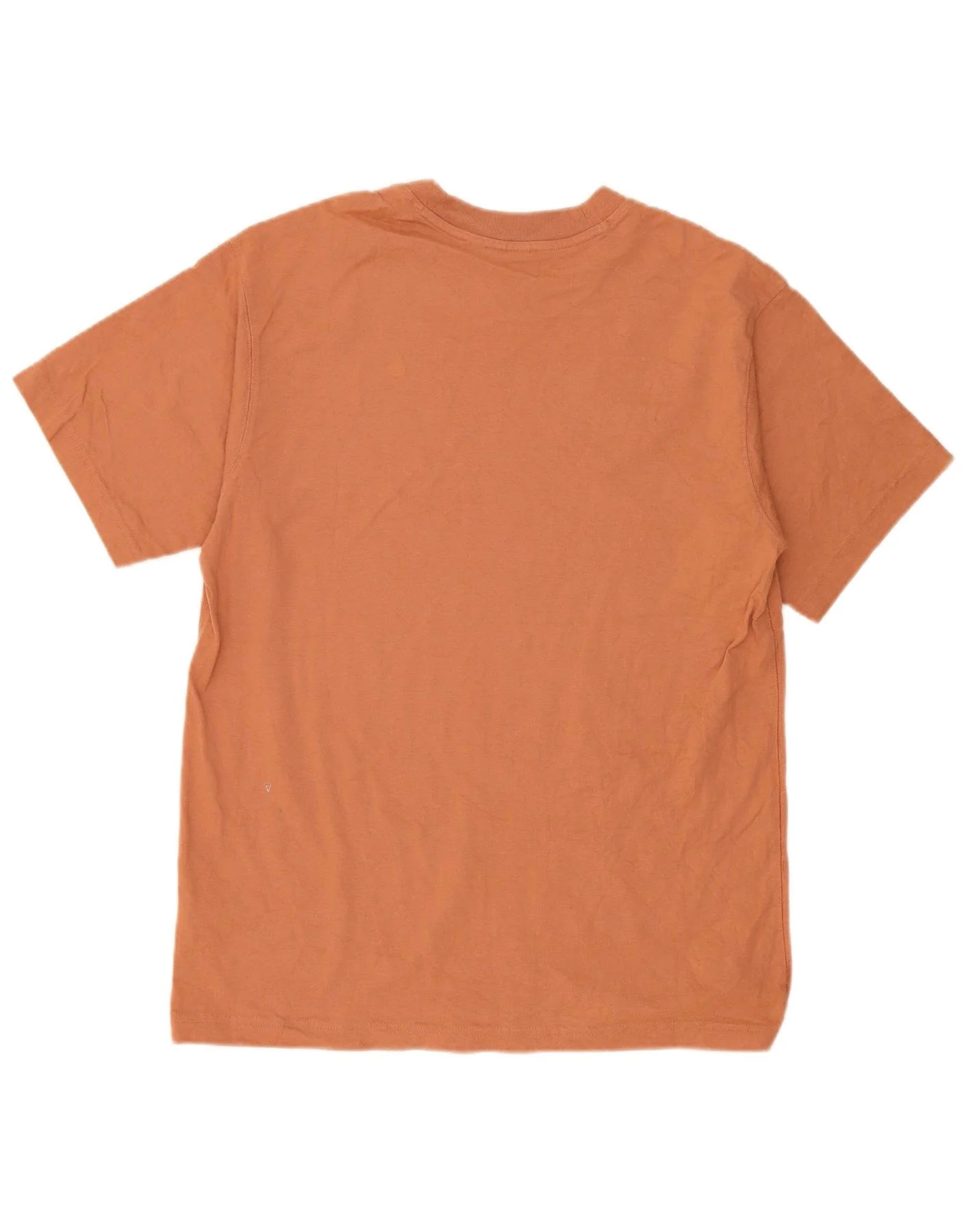 Adidas Mens T-Shirt Top Medium Brown Cotton - Image 2
