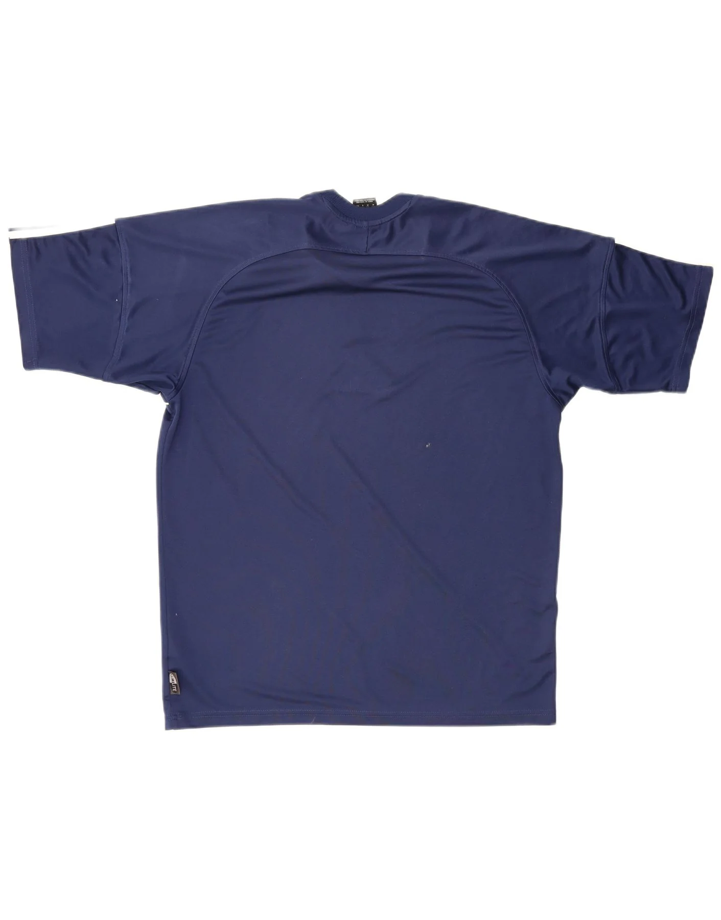 Adidas Mens T-Shirt Top Medium Navy Blue Sports - Image 2