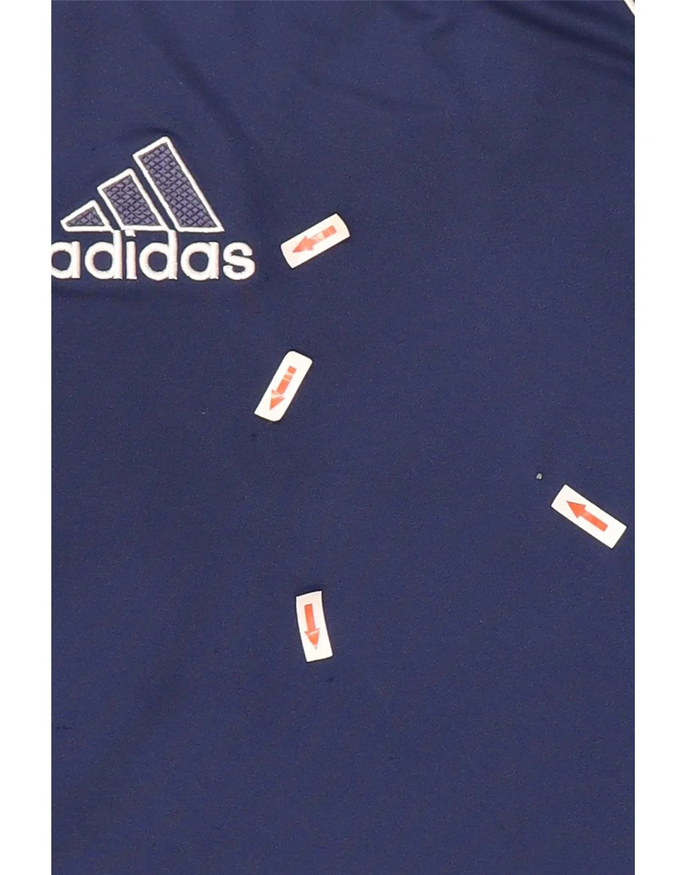 Adidas Mens T-Shirt Top Medium Navy Blue Sports - Image 8