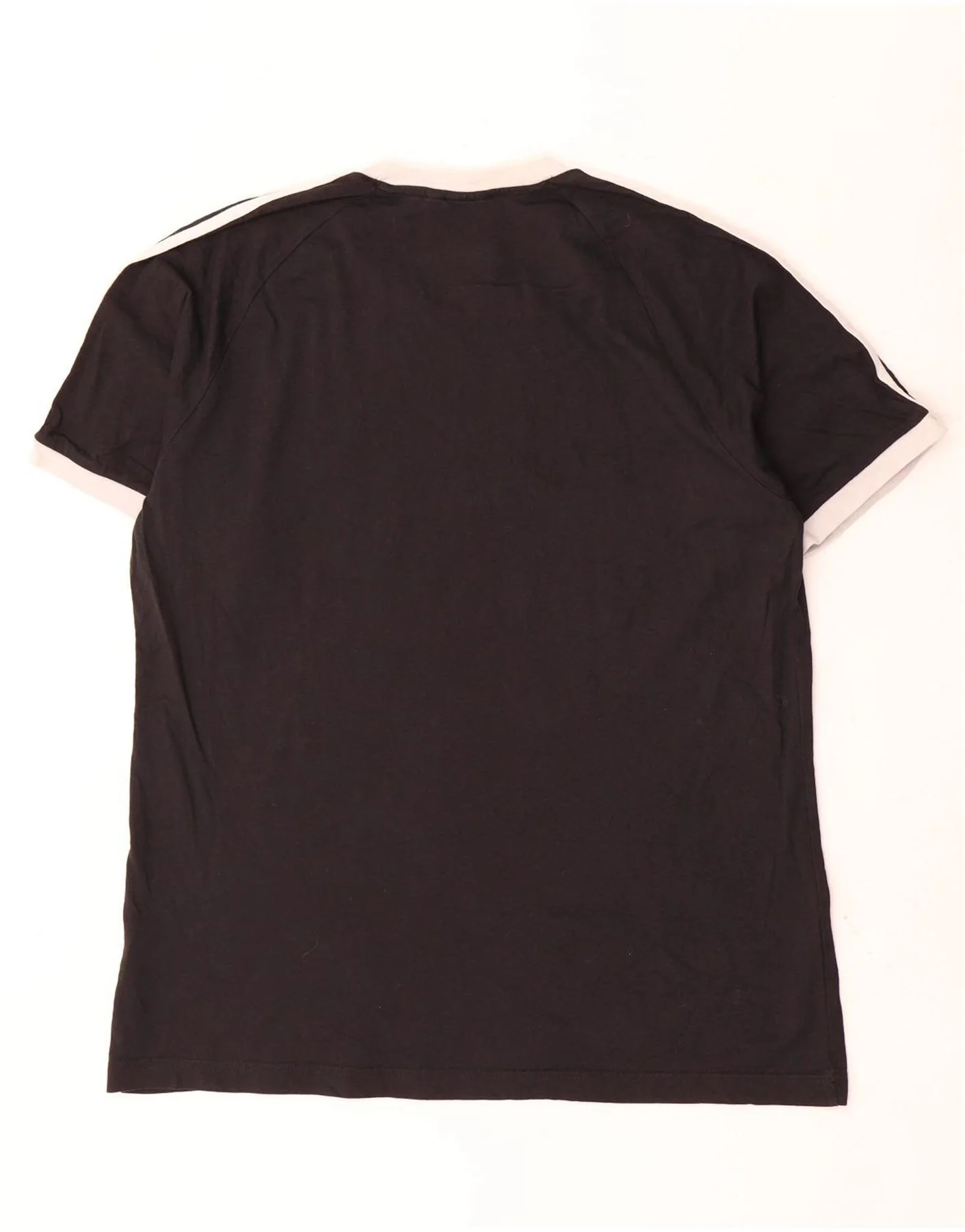 Adidas Mens T-Shirt Top XL Black Cotton - Image 2