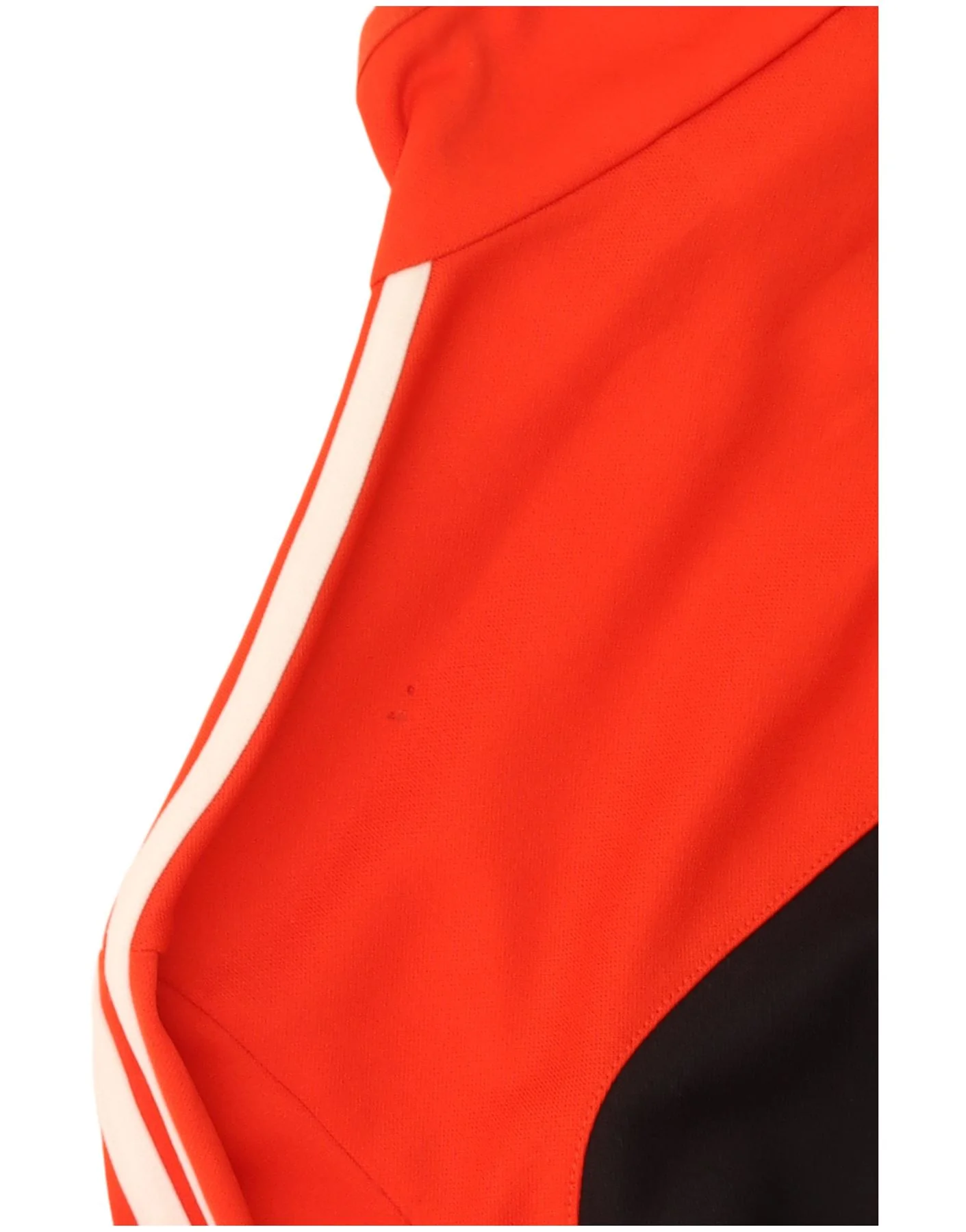 Adidas Mens Tracksuit Top Jacket UK 38/40 Medium Orange Colourblock - Image 3