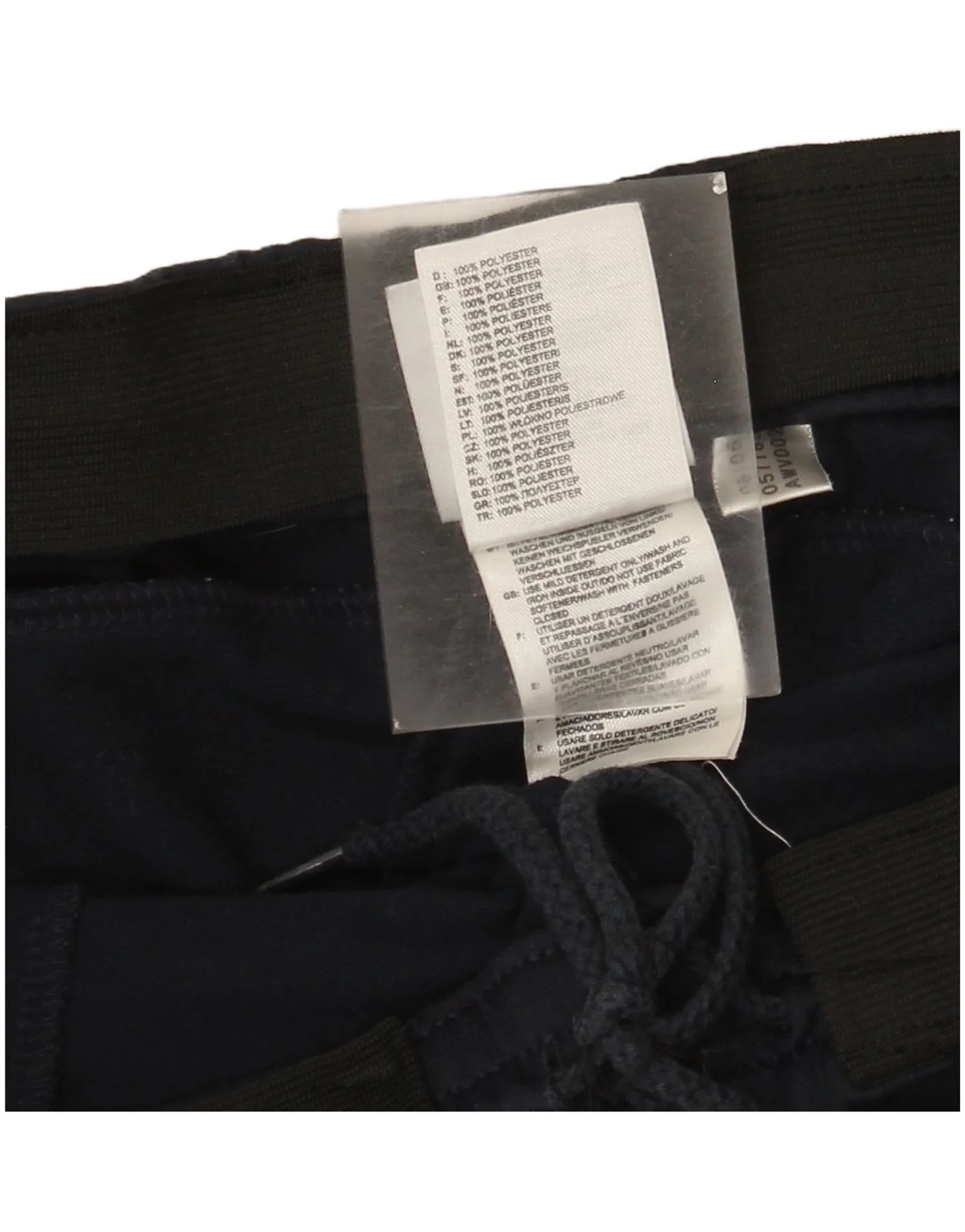Adidas Mens Tracksuit Trousers 2XL Navy Blue Polyester - Image 4