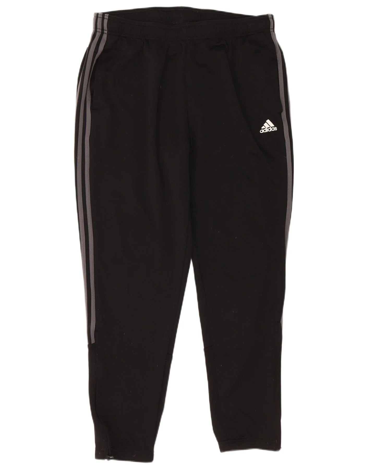 Adidas Mens Tracksuit Trousers Joggers 2XL Black Polyester