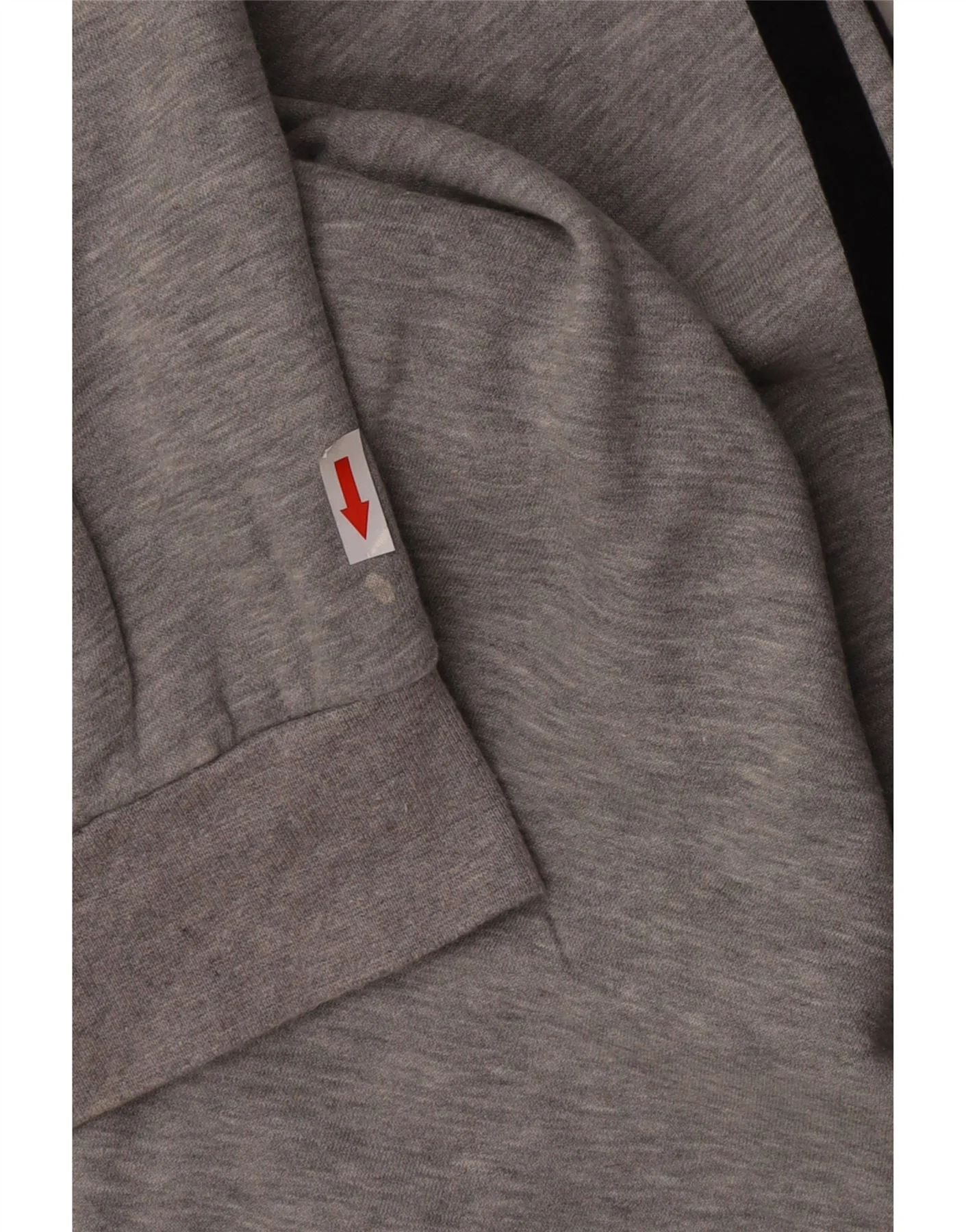 Adidas Mens Tracksuit Trousers Joggers Large Grey Flecked Cotton - Image 3