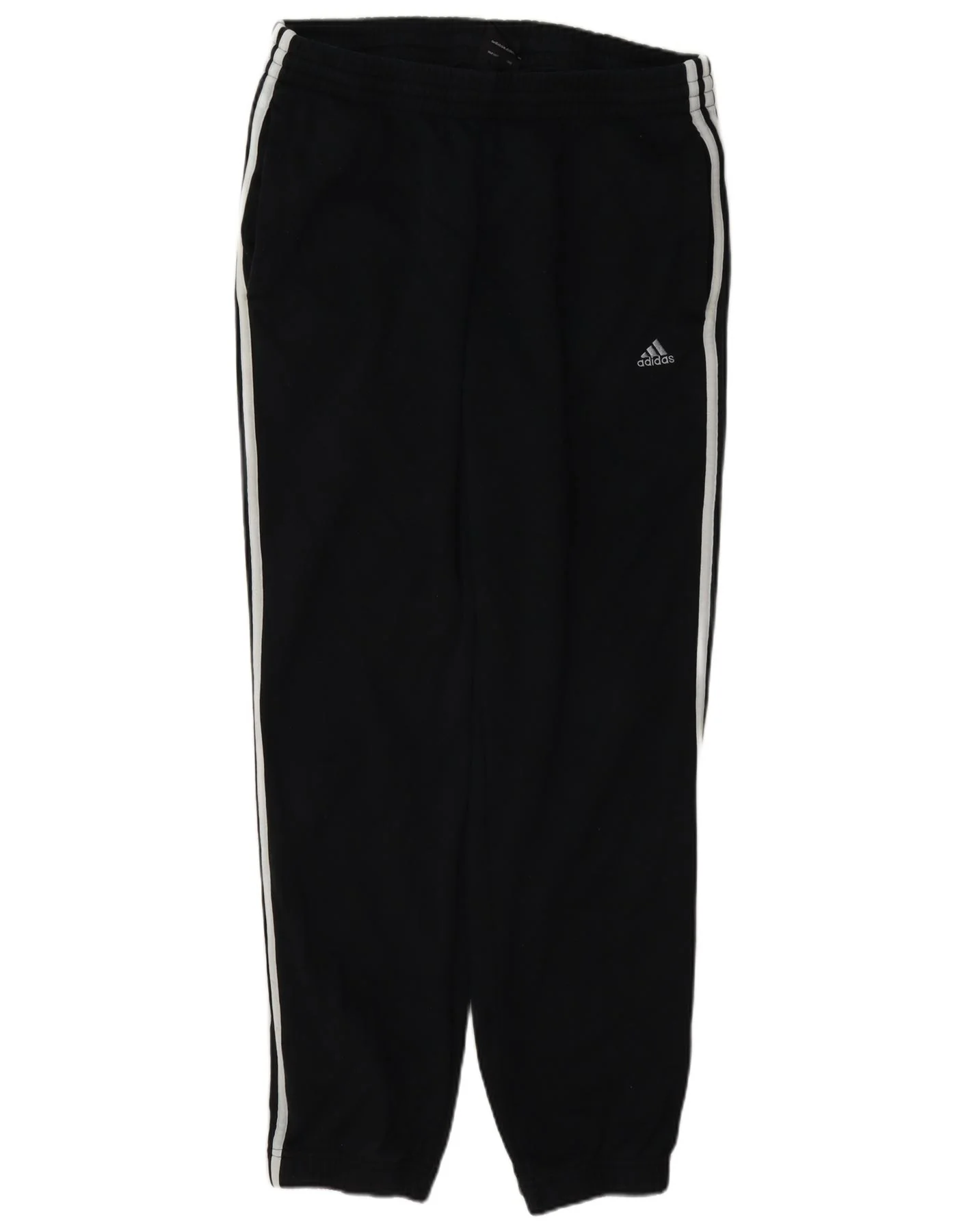 Adidas Mens Tracksuit Trousers Joggers Large Navy Blue Cotton