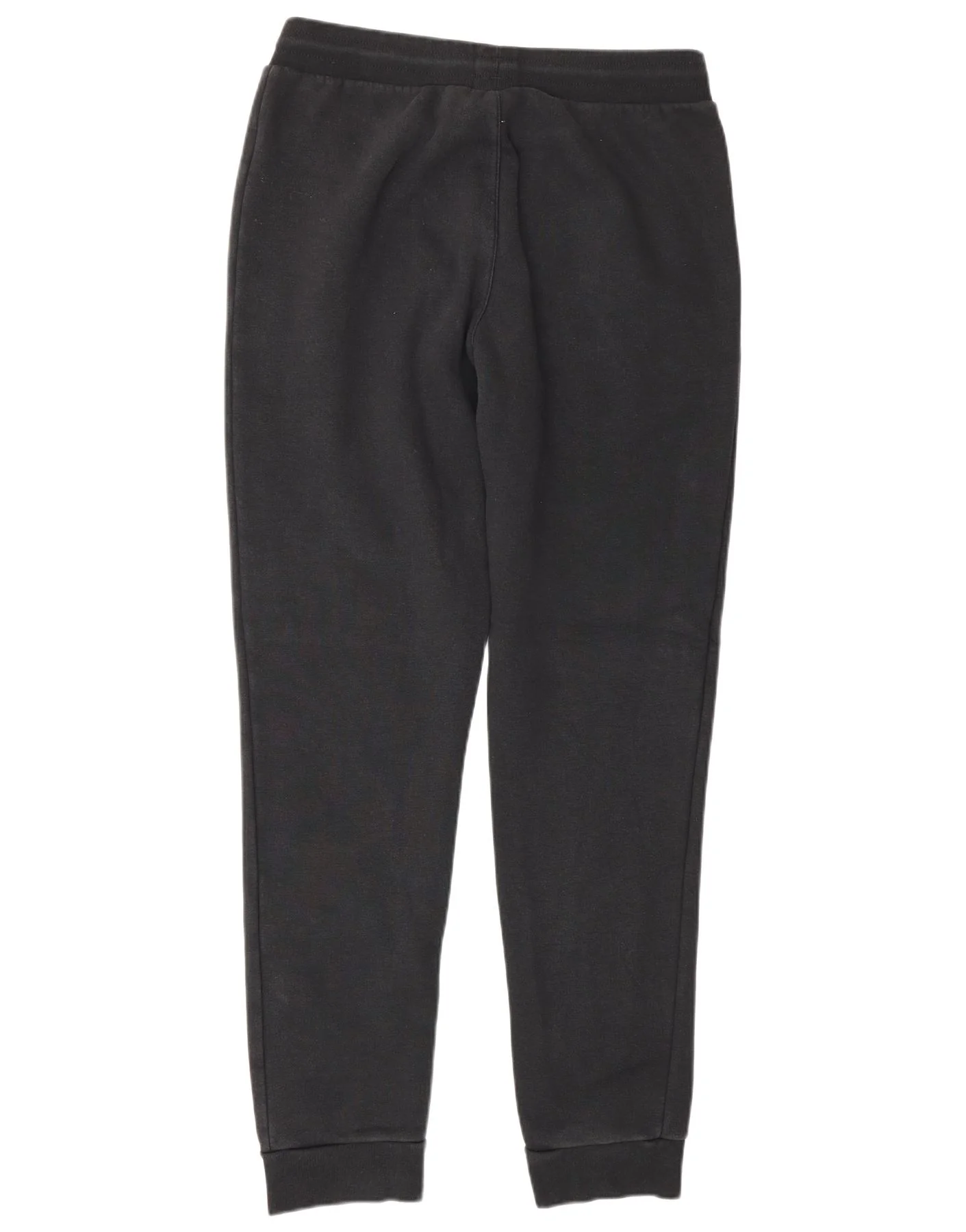 Adidas Mens Tracksuit Trousers Joggers Medium Black Cotton - Image 2
