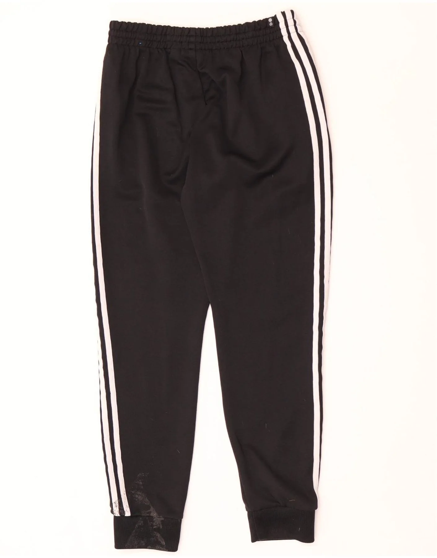 Adidas Mens Tracksuit Trousers Joggers Medium Black Polyester - Image 2