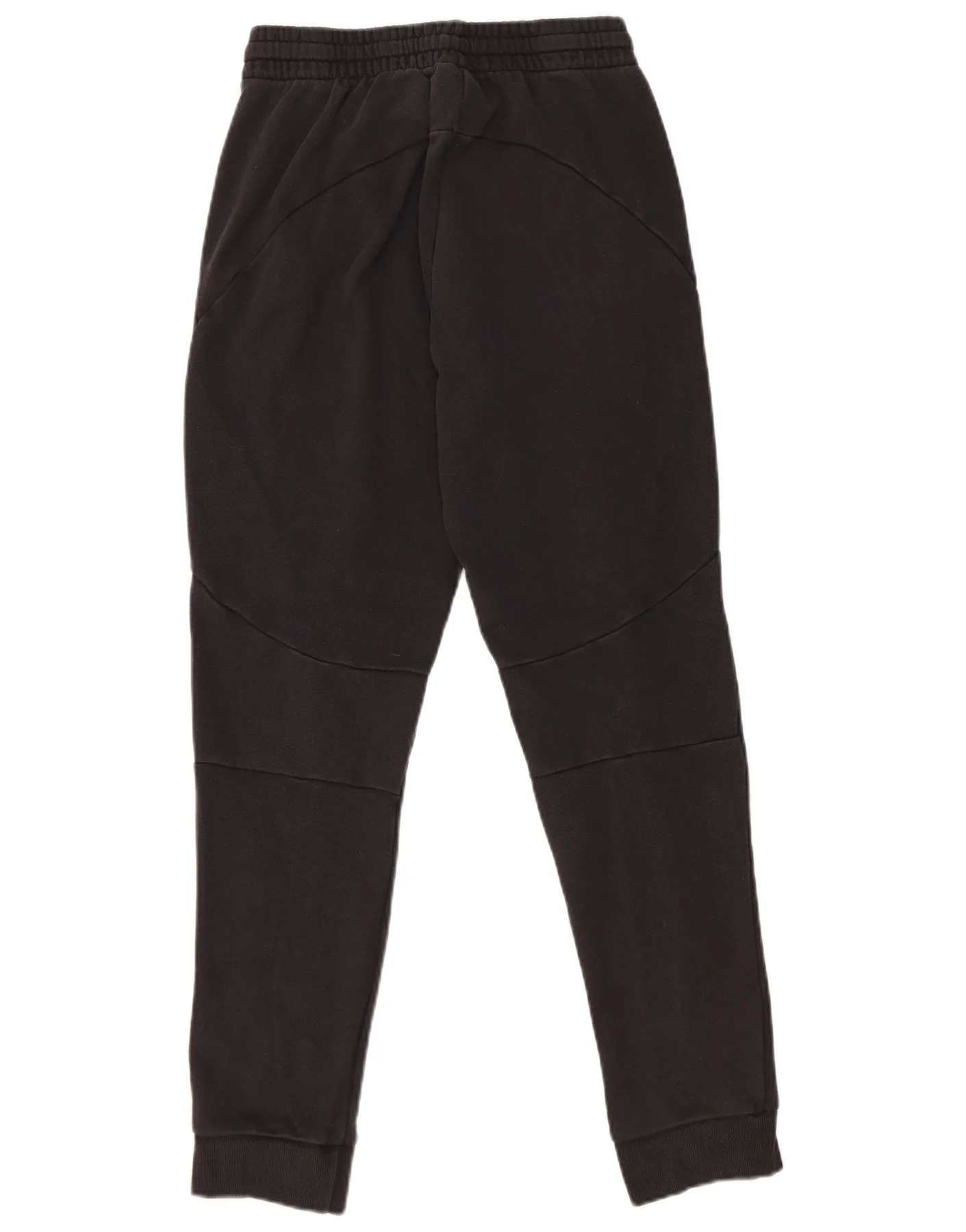 Adidas Mens Tracksuit Trousers Joggers Small Black Cotton - Image 2