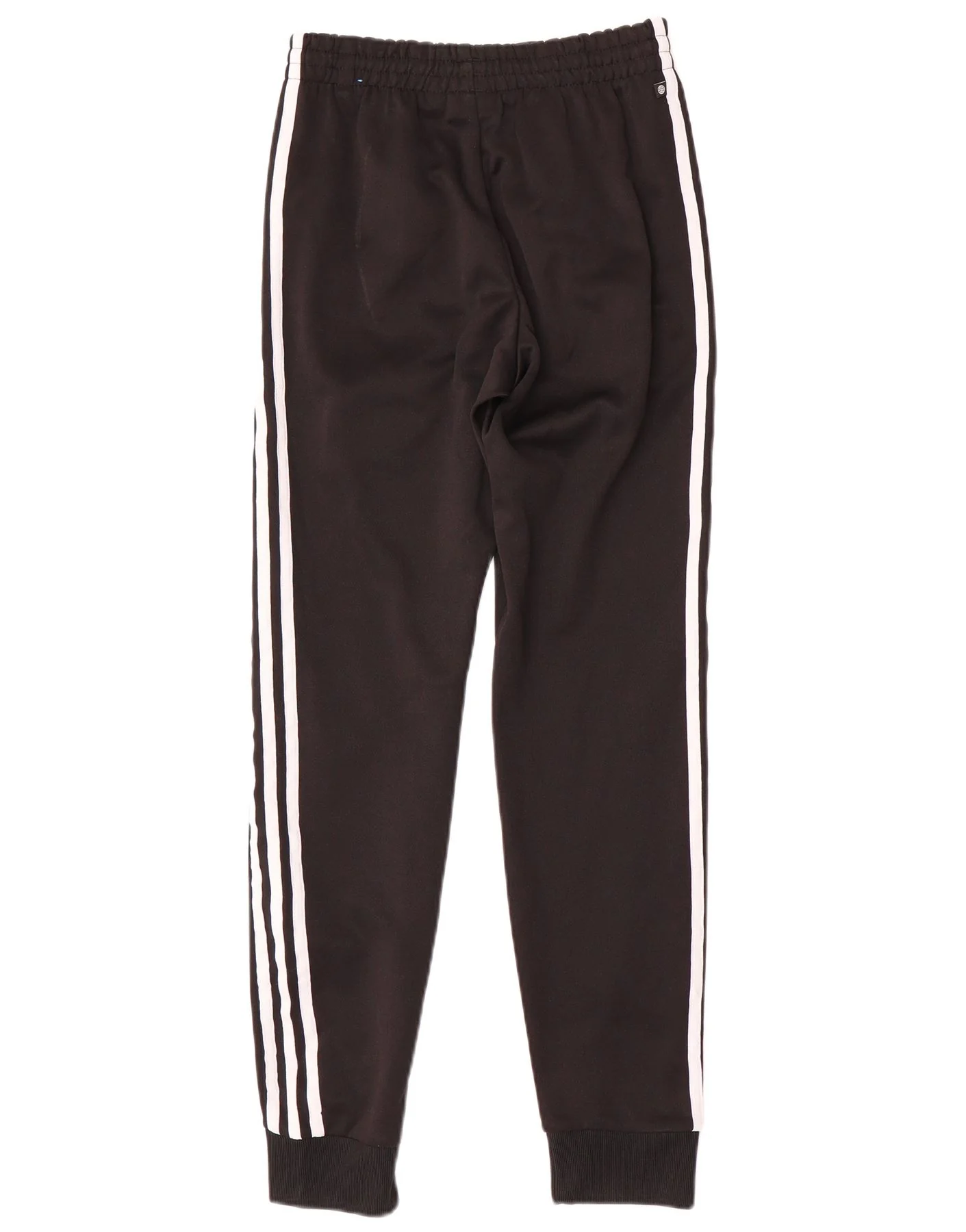 Adidas Mens Tracksuit Trousers Joggers Small Black Polyester - Image 2