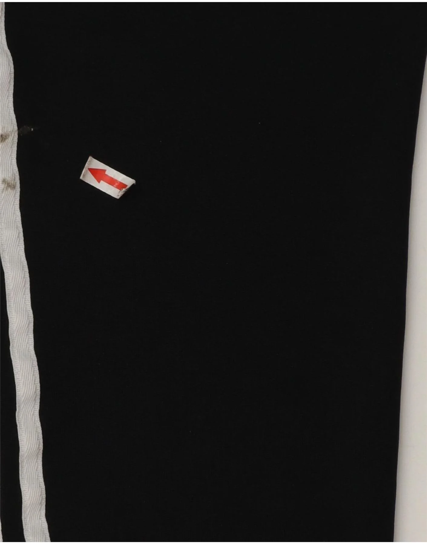 Adidas Mens Tracksuit Trousers Joggers Small Black Polyester - Image 3