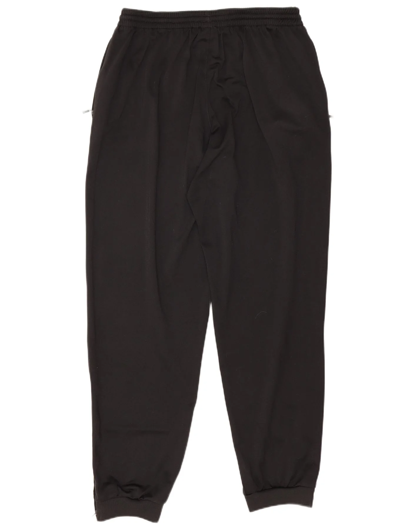 Adidas Mens Tracksuit Trousers Joggers UK 42/44 Large Black Polyester - Image 2