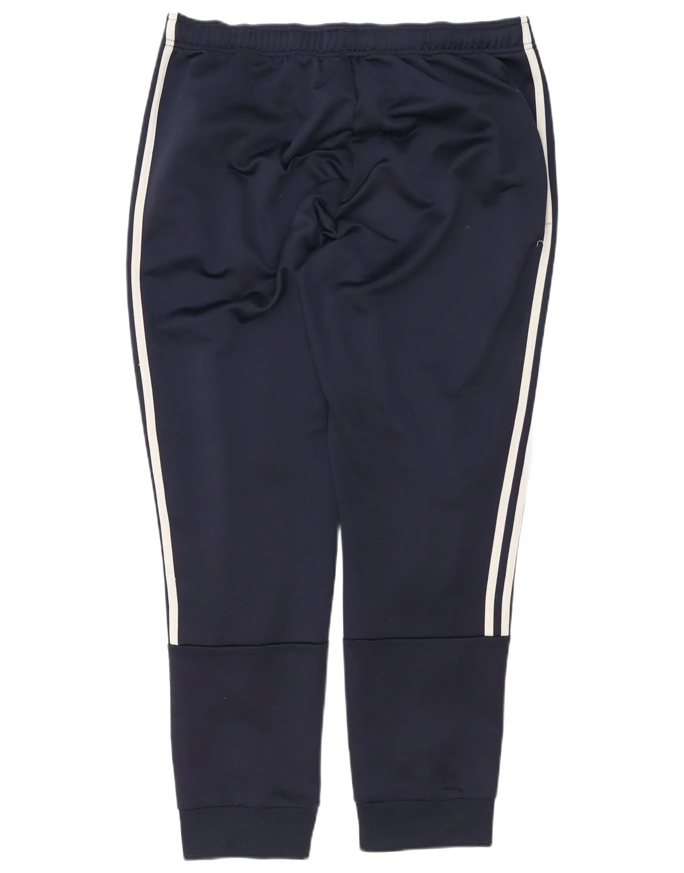Adidas Mens Tracksuit Trousers Joggers XL Navy Blue Polyester Sports - Image 2