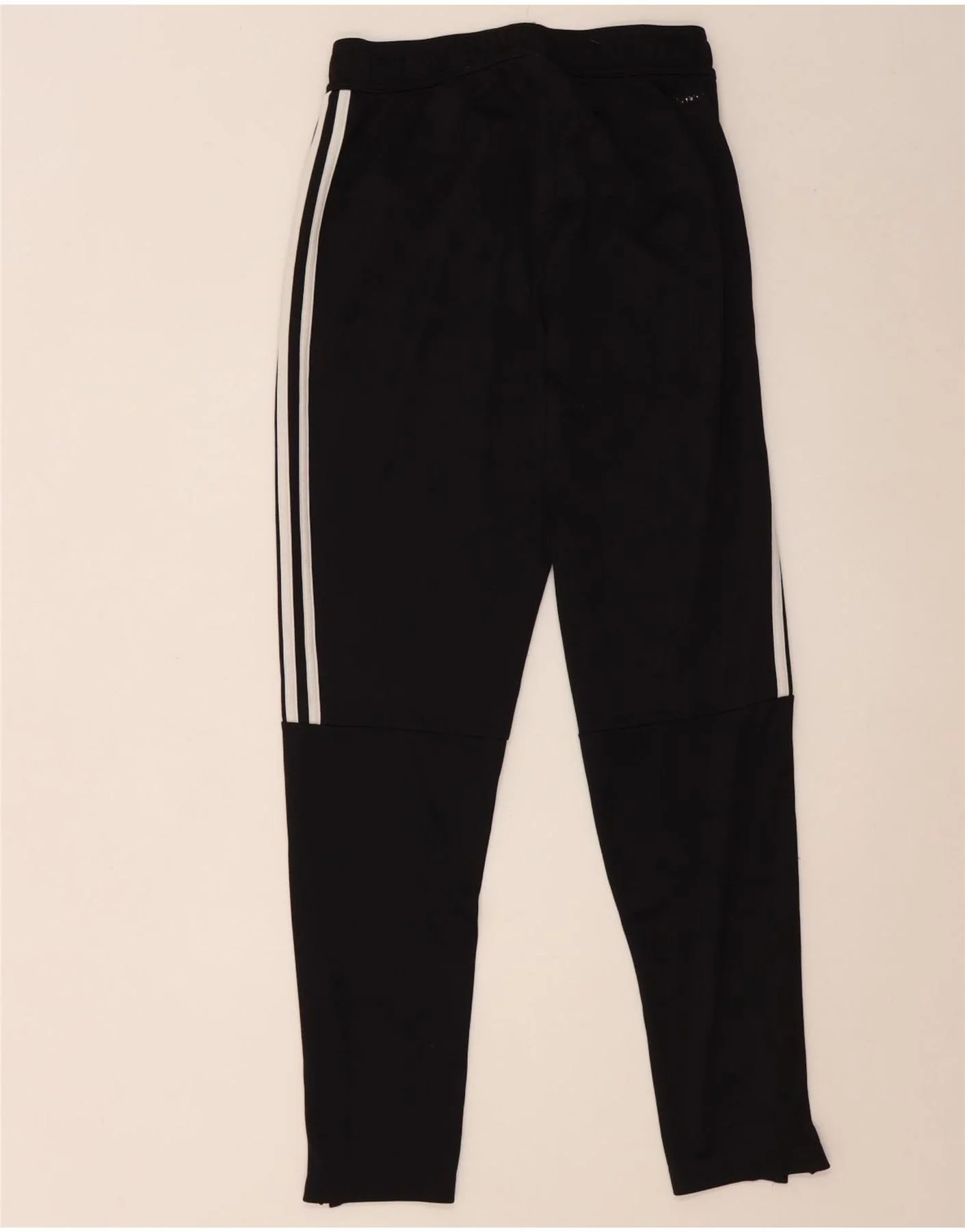 Adidas Mens Tracksuit Trousers Small Black Polyester - Image 2
