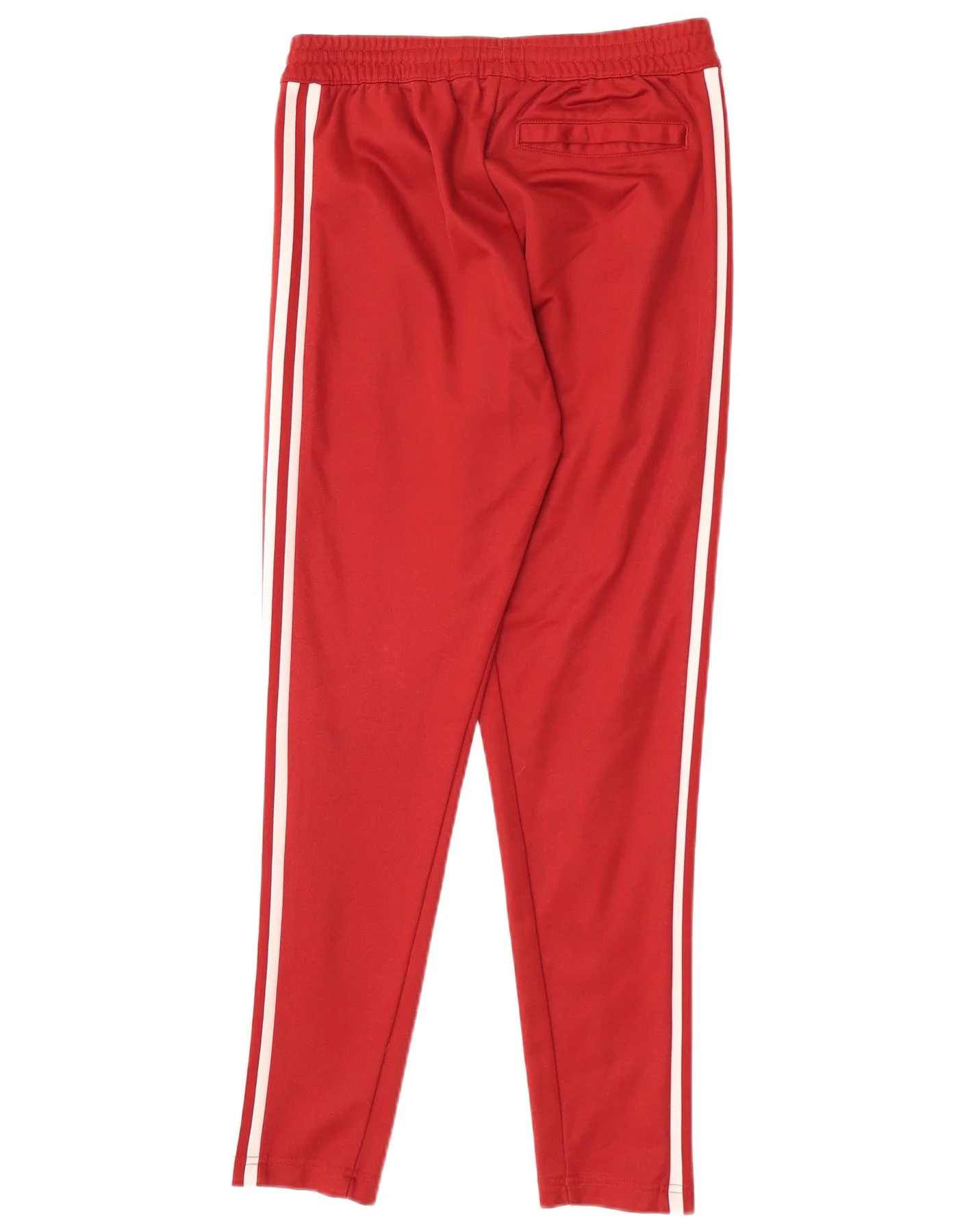 Adidas Mens Tracksuit Trousers Small Red Cotton - Image 2