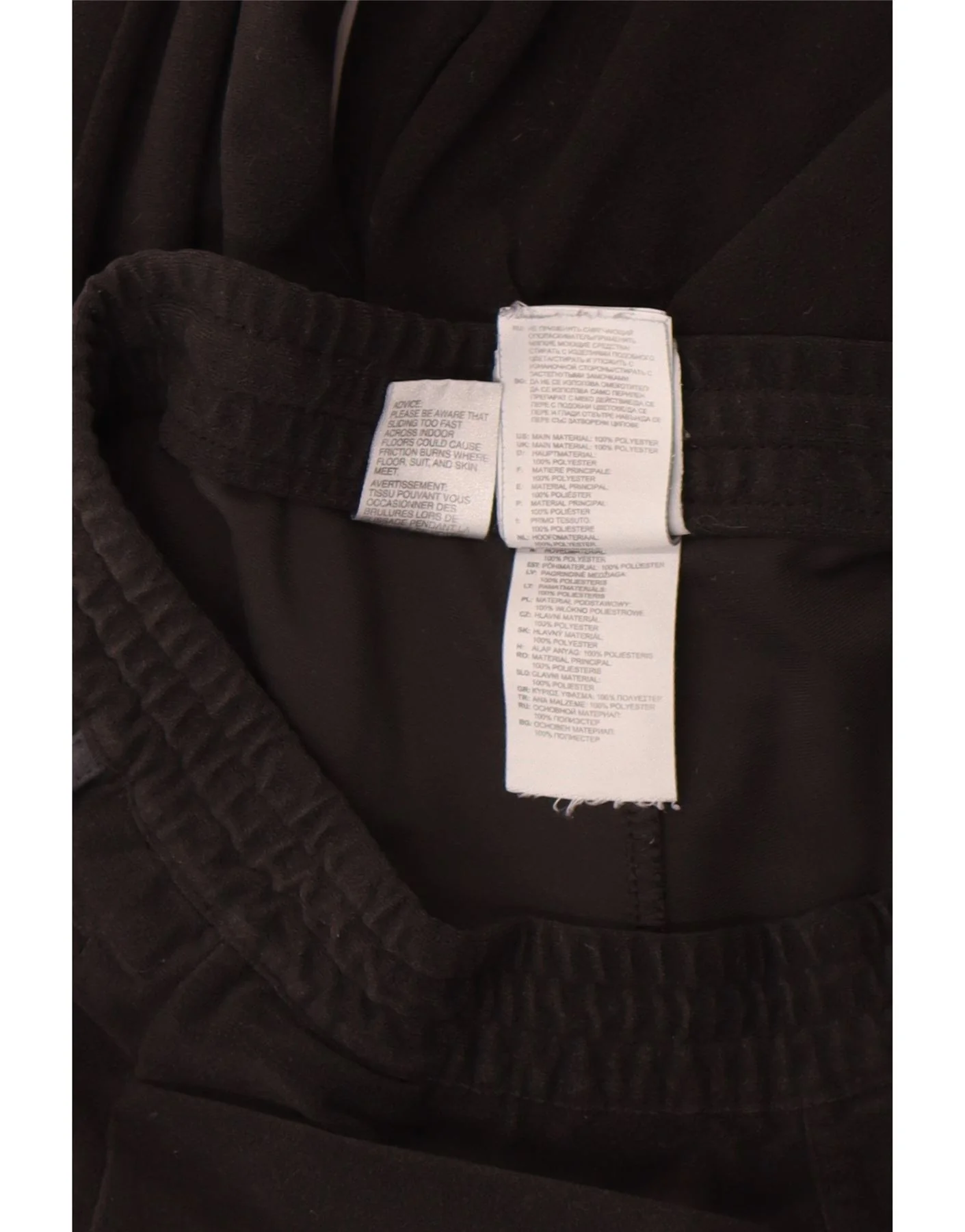 Adidas Mens Velour Tracksuit Trousers Joggers Medium Black Polyester - Image 3