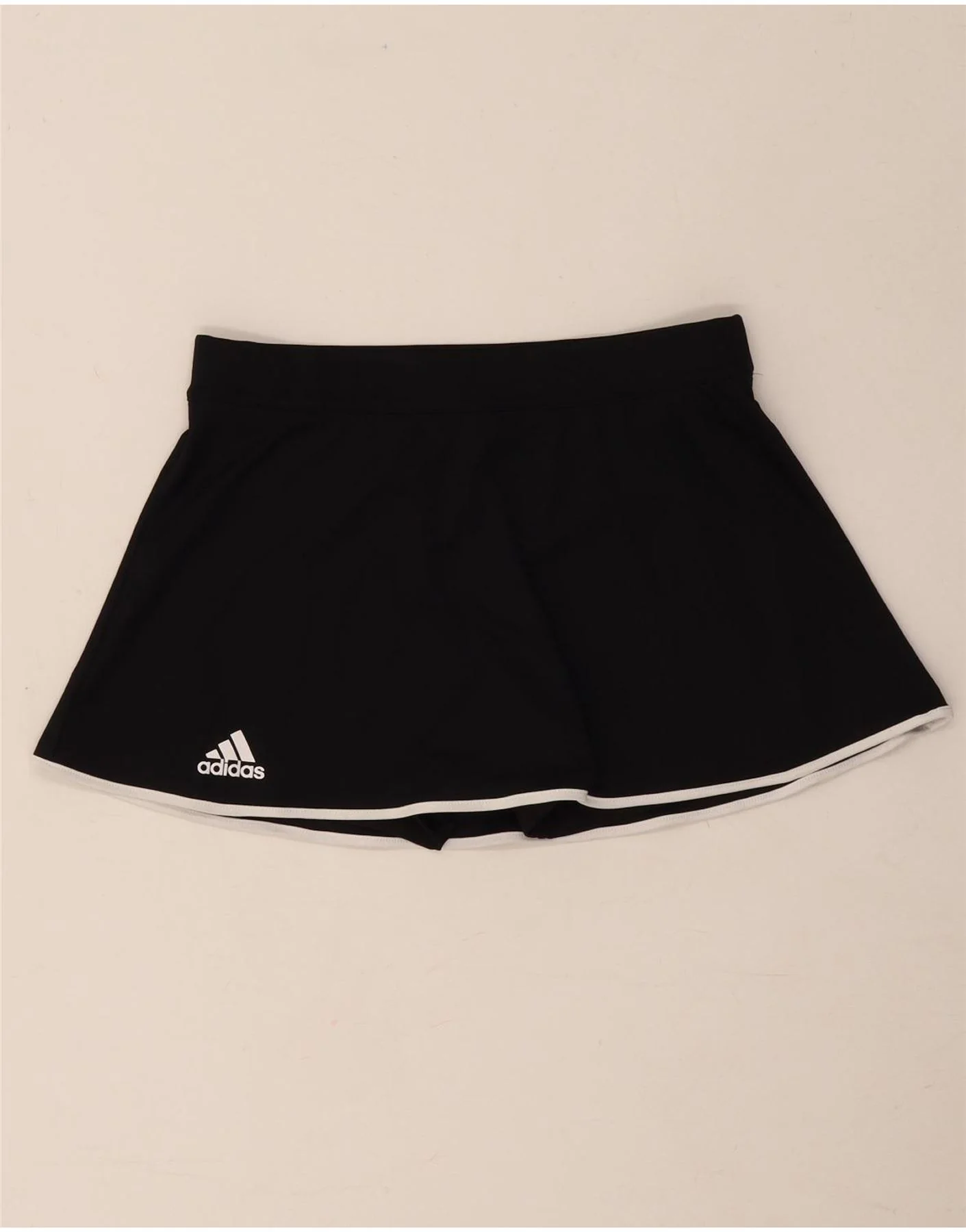 Adidas Womens Aeroready Skort UK 8 Small Black Polyester