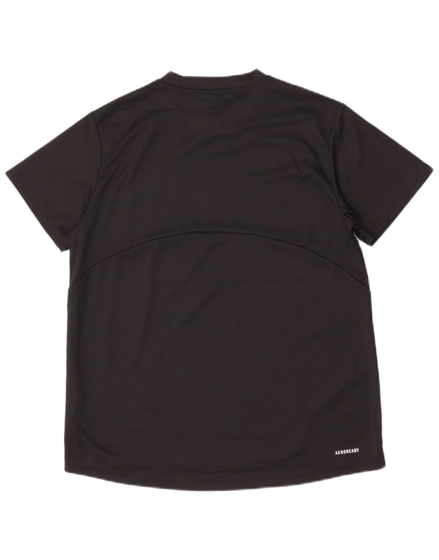 Adidas Womens Aeroready T-Shirt Top UK 16/18 Large Black Polyester - Image 2