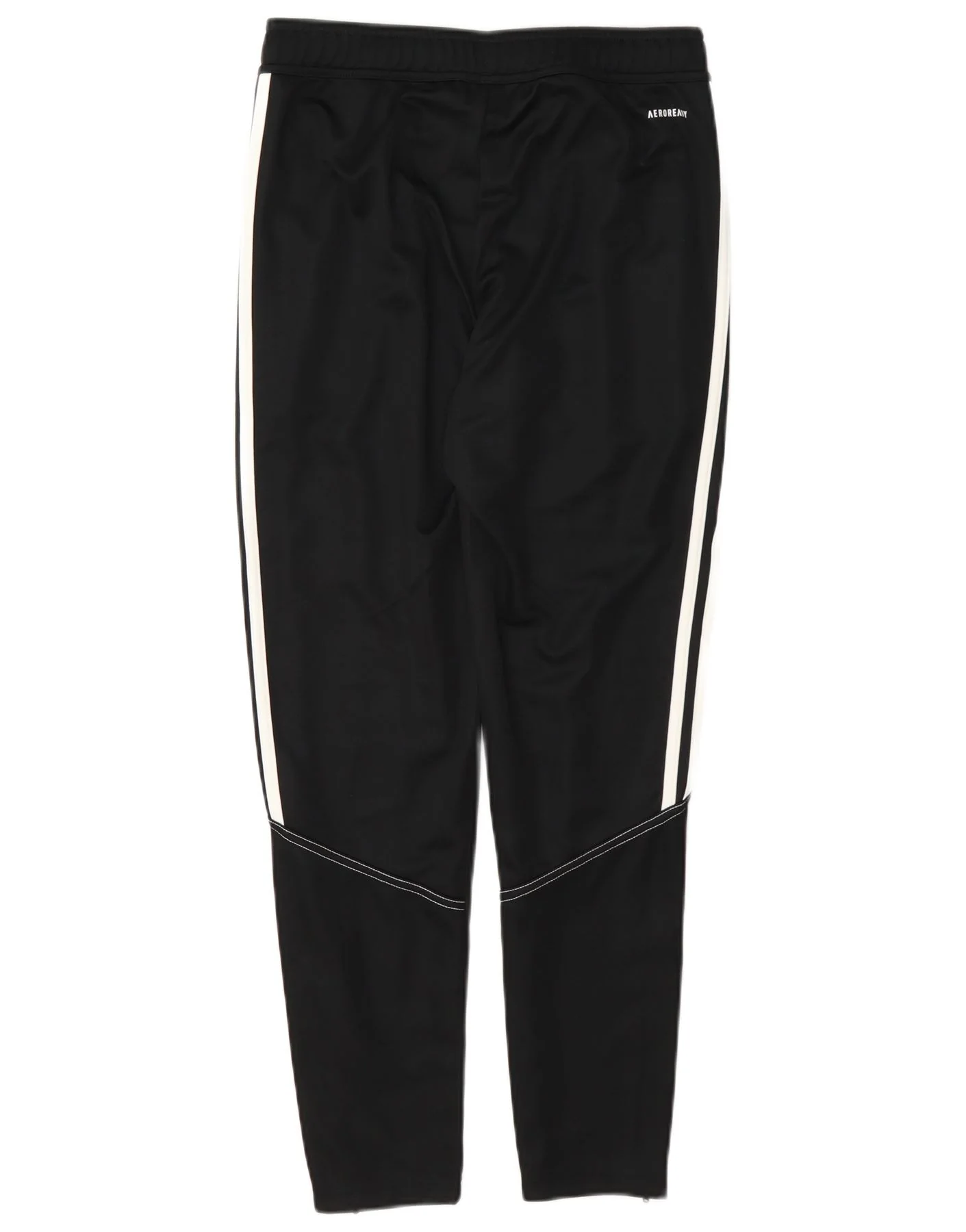 Adidas Womens Aeroready Tracksuit Trousers UK 10 Small Black Polyester - Image 2