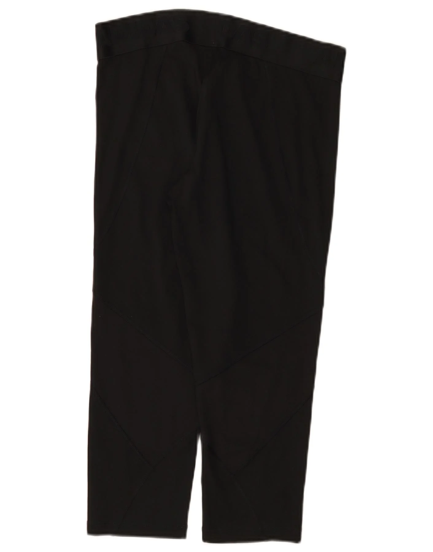 Adidas Womens Climacool Graphic Capri Leggings UK 12/14 Medium Black - Image 2