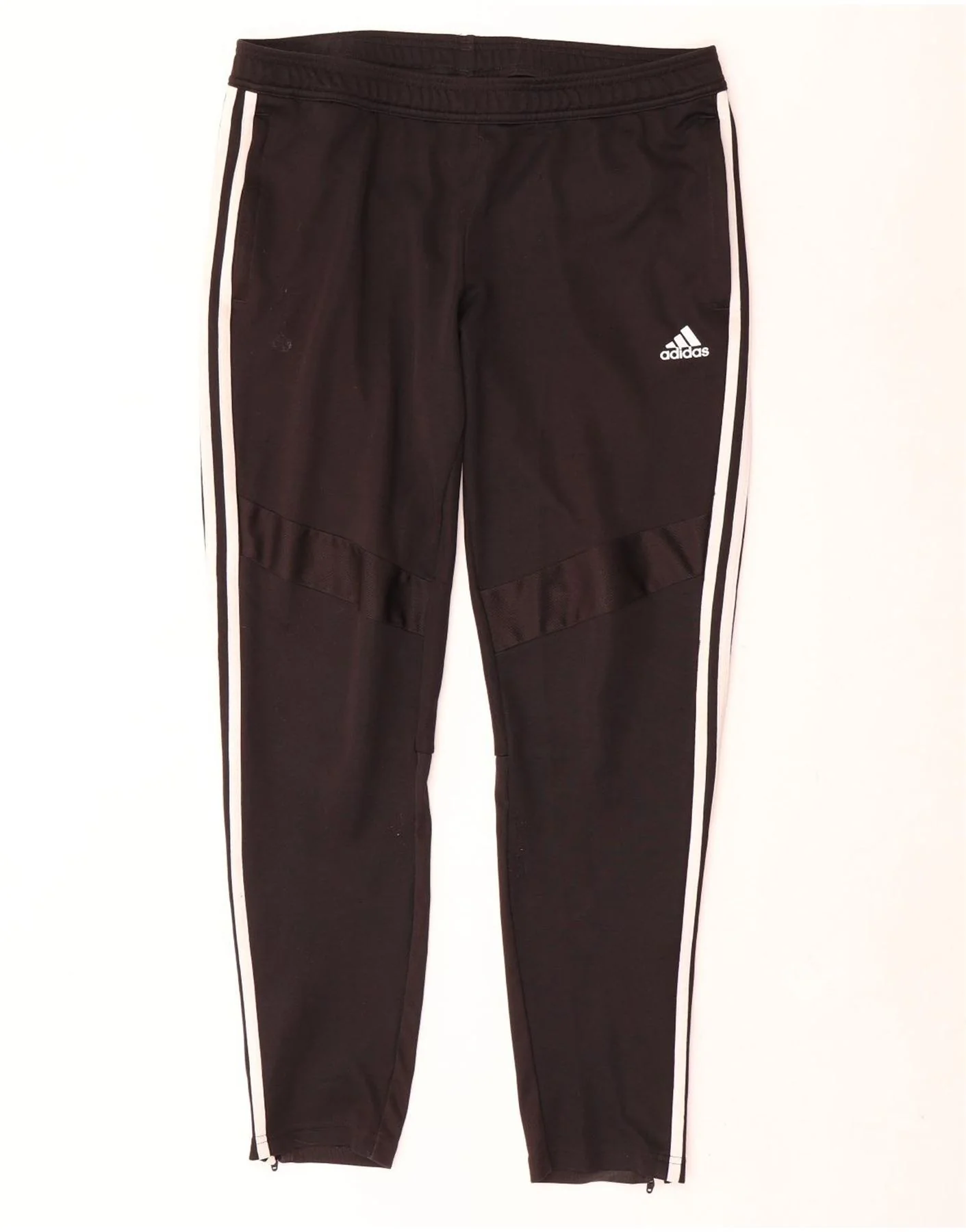 Adidas Womens Climacool Tracksuit Trousers UK 16/18 Large Black Polyester