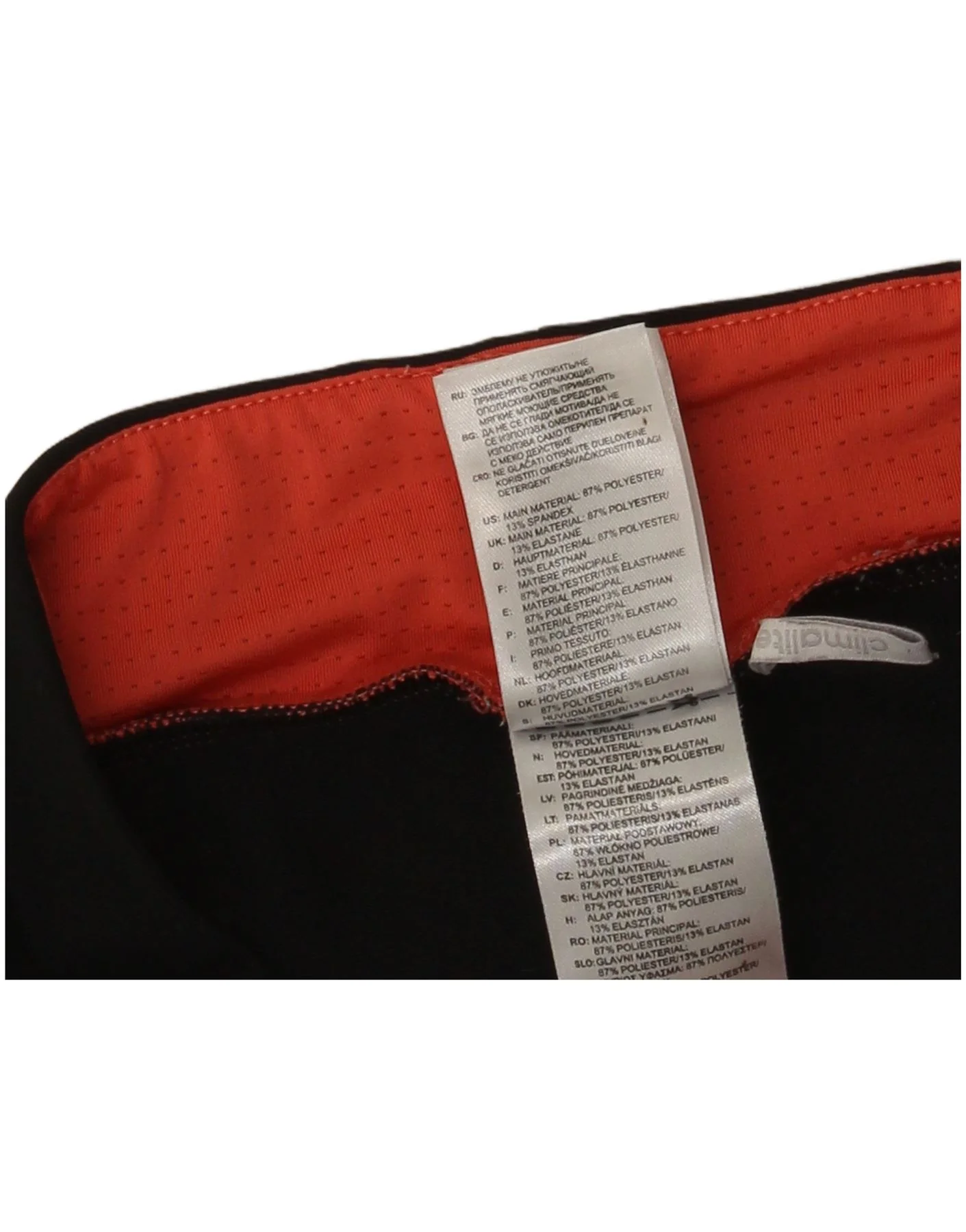 Adidas Womens Climalite Capri Leggings UK 8 Small Black Polyester - Image 3