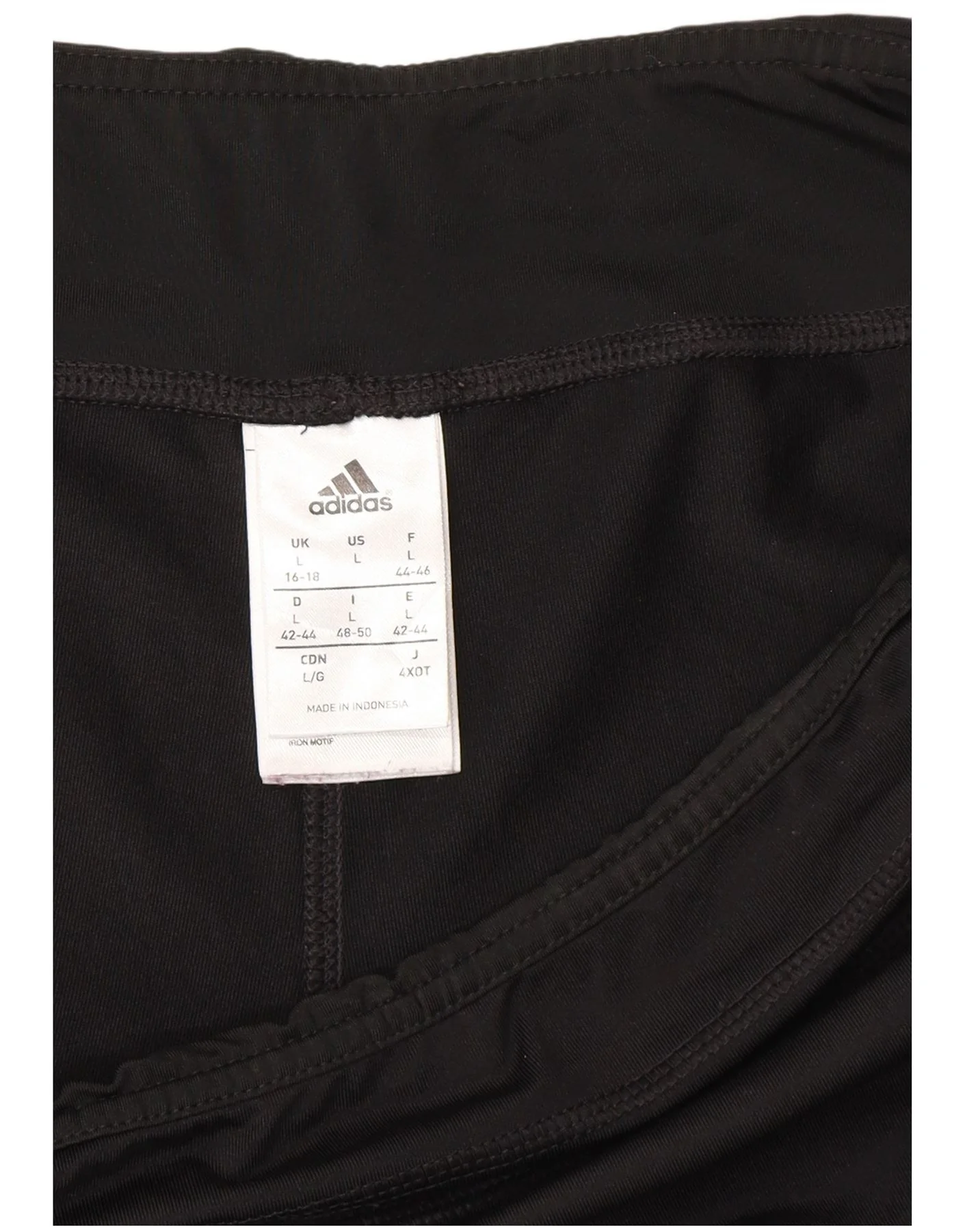 Adidas Womens Climalite Tracksuit Trousers UK 16/18 Large Black Polyester - Image 4