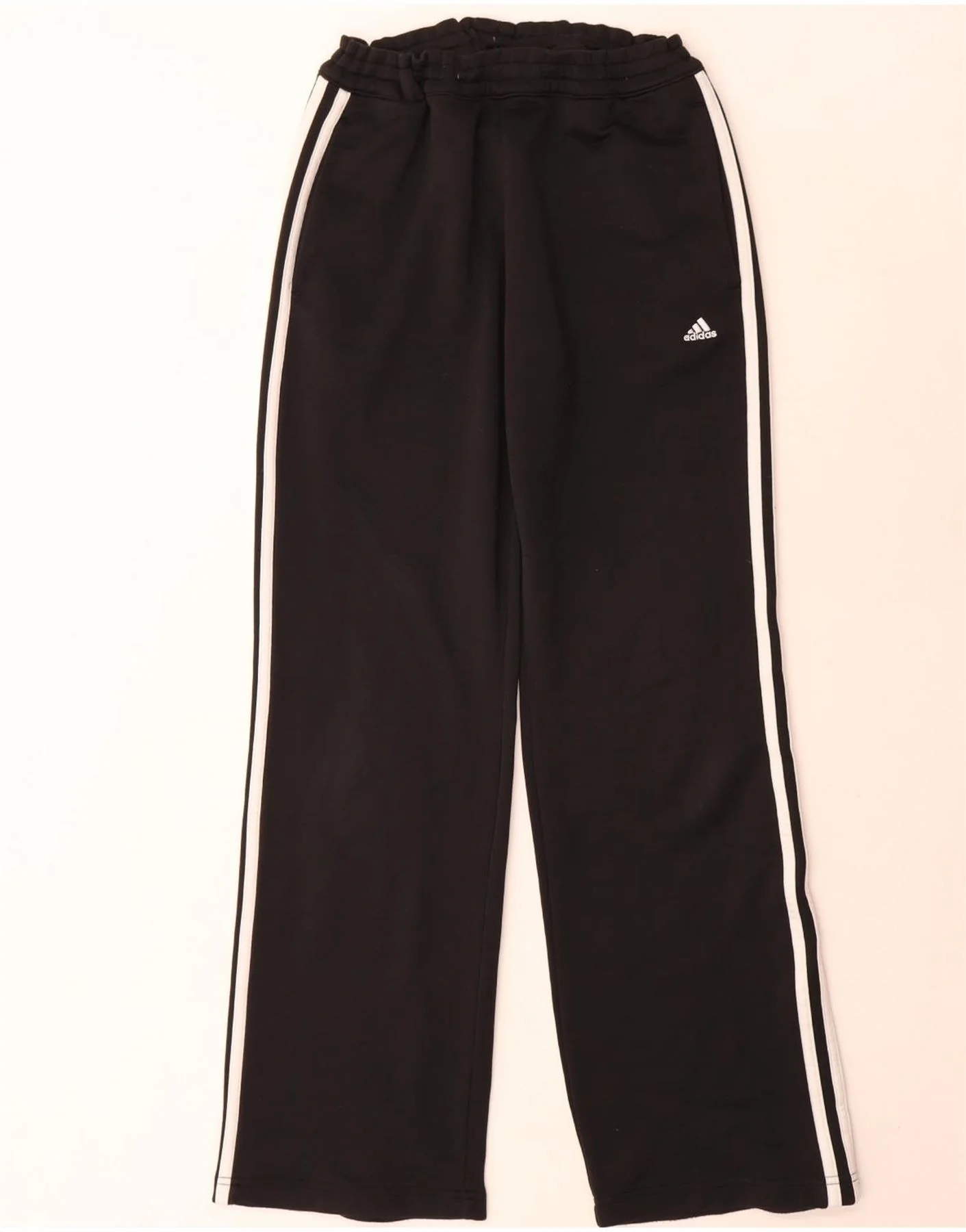 Adidas Womens Full Tracksuit UK 10 Small Black Polyester - Image 5